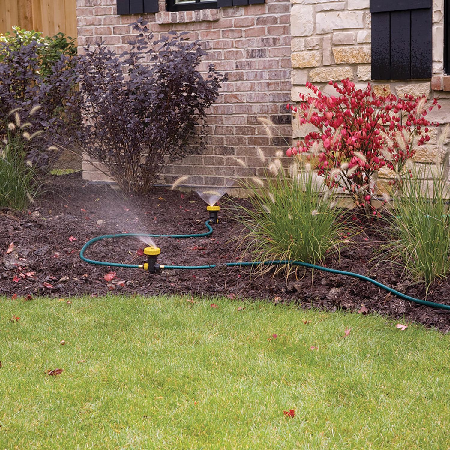Ace Plastic Spike Base 5-Pattern Sprinkler Watering Kit 800 sq ft 5 pc