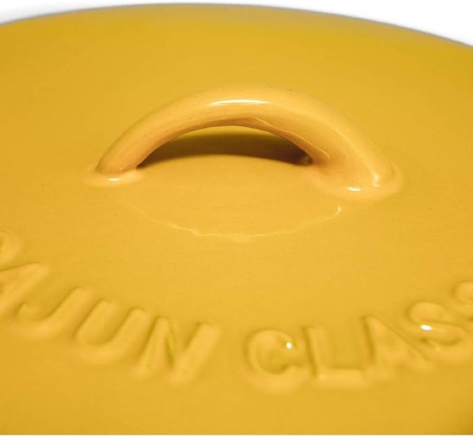 Cajun Classic 9 Qt Purple & Gold Enameled Cast Iron Dutch Oven