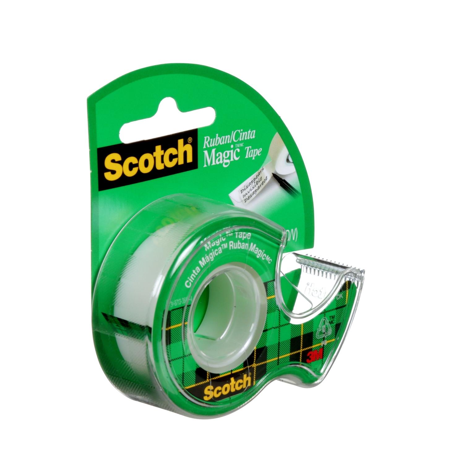 Scotch Magic 3/4 in. W X 300 in. L Tape