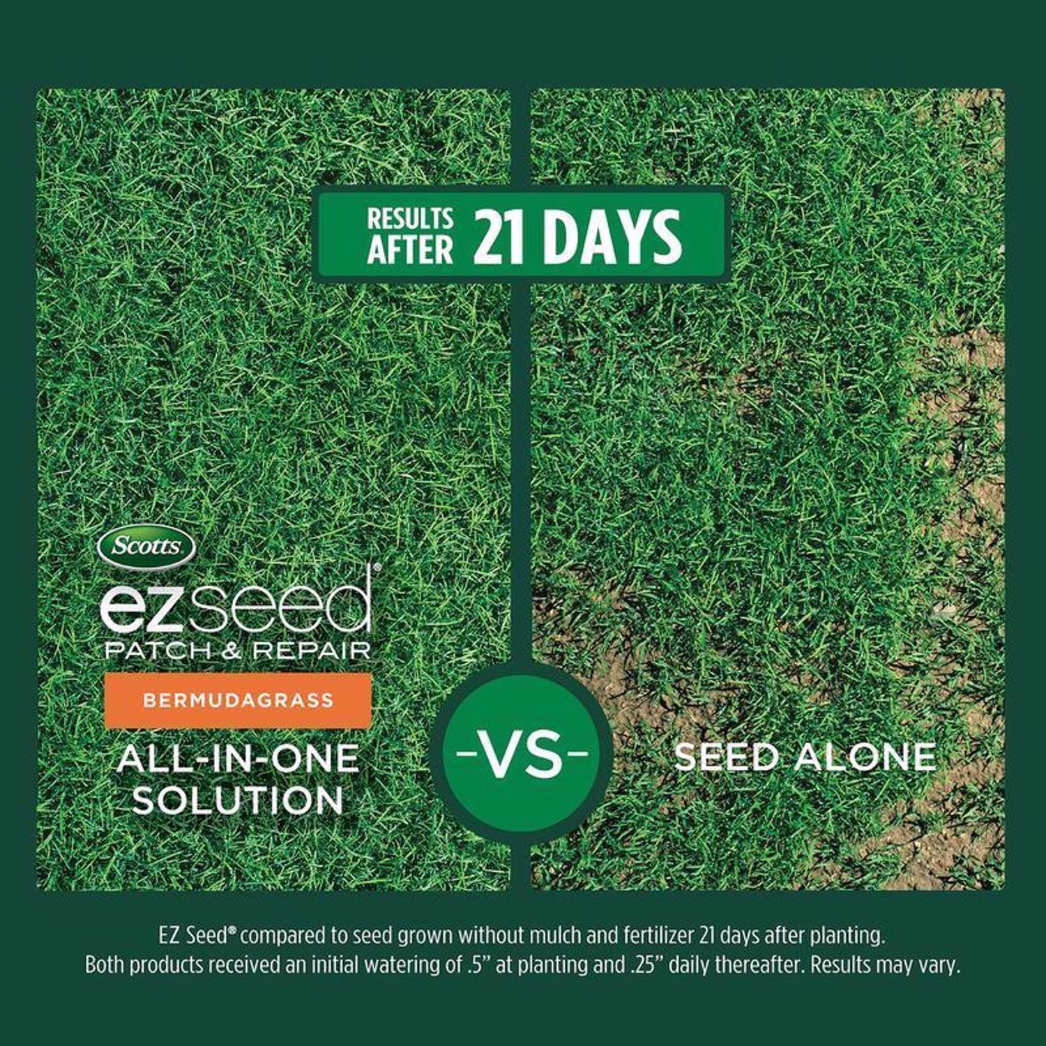 Scotts EZ Seed Bermuda Grass Full Sun Grass Spot Repair Seed 10 lb
