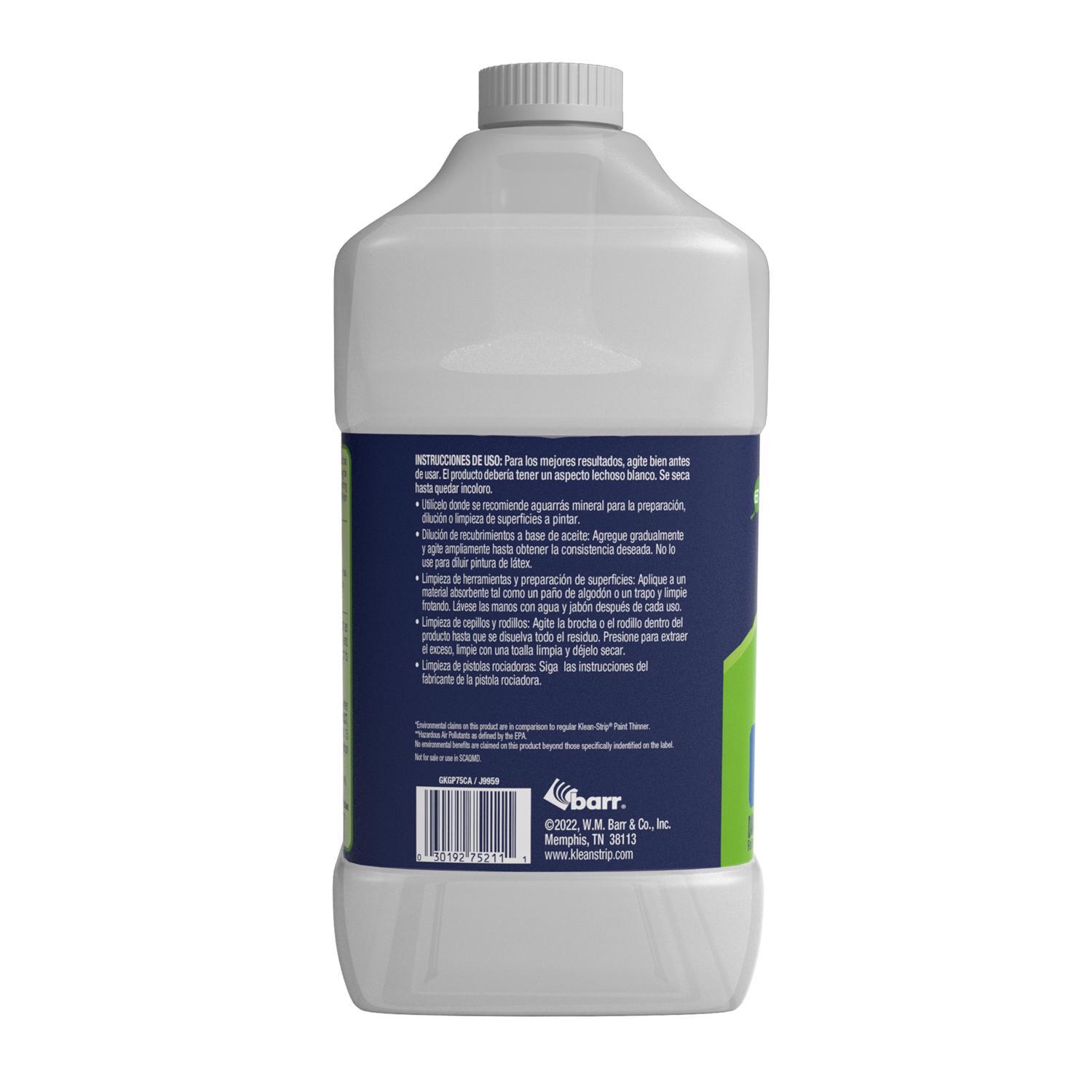 Klean Strip Green Petroleum Hydrocarbons Paint Thinner 1 gal