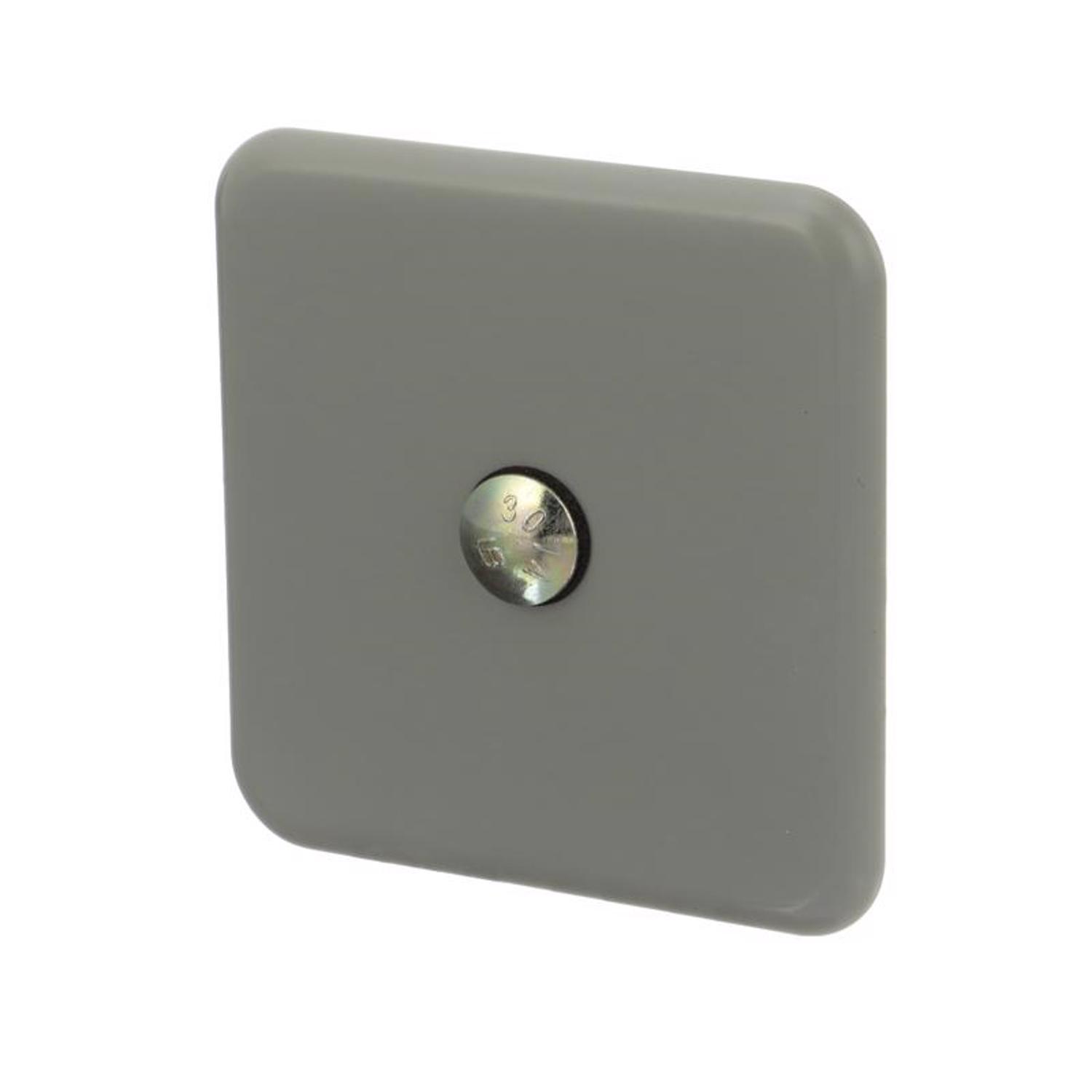 Eaton Bolt-On Small in. Hub Closure Plate For Meter Socket