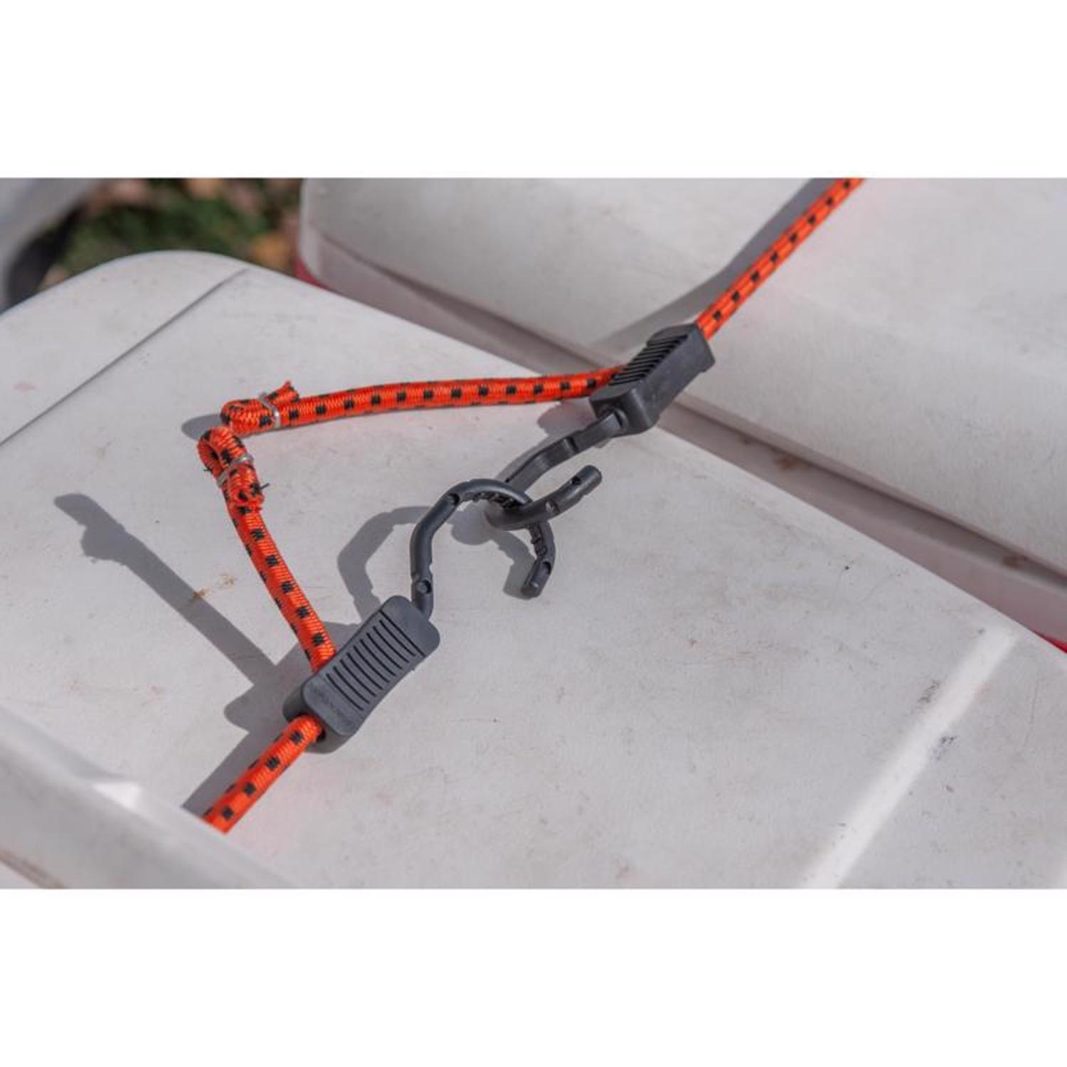 Keeper Orange Adjustable Bungee Cord 30 in. L X 0.315 in. 1 pk