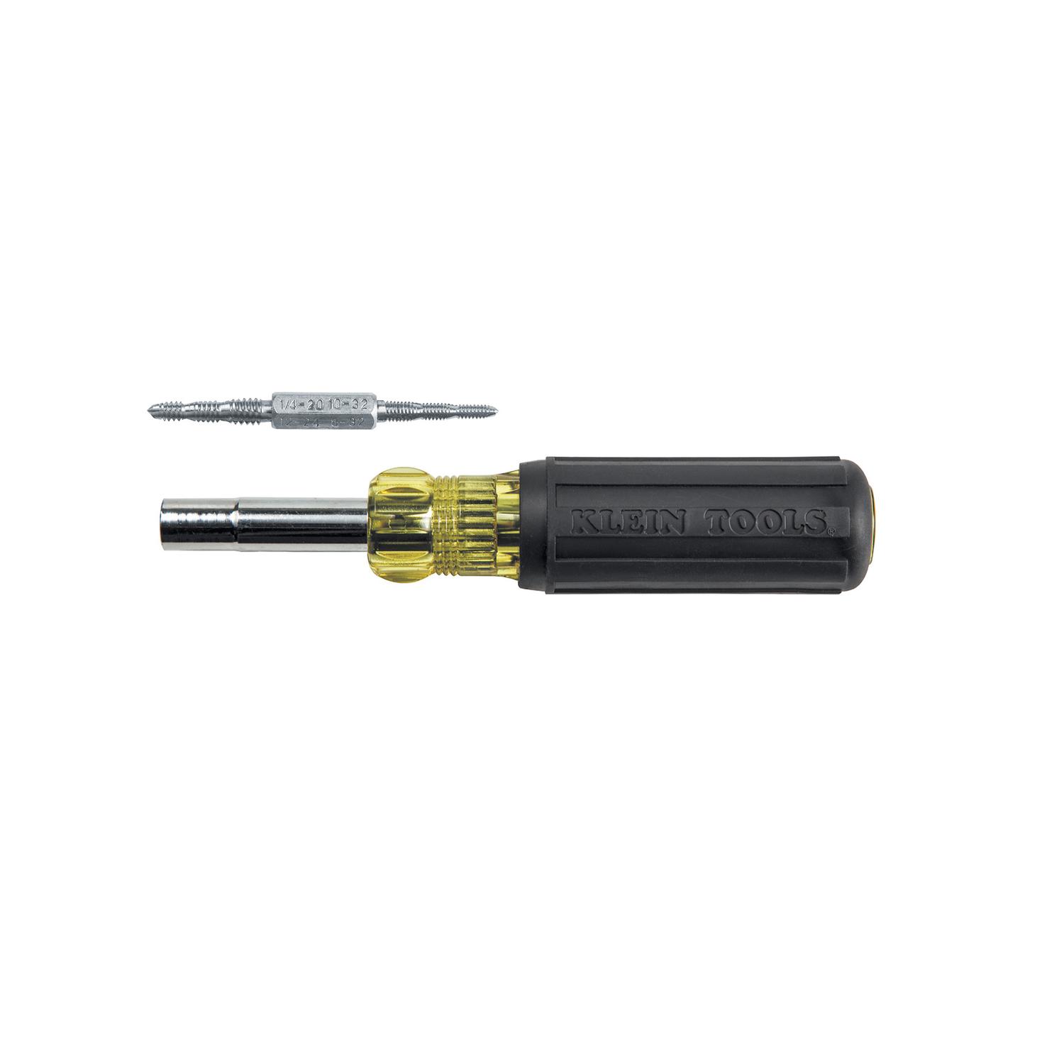 Klein Tools Nut Multi-Bit Screwdriver 7.75 in. 14 pc