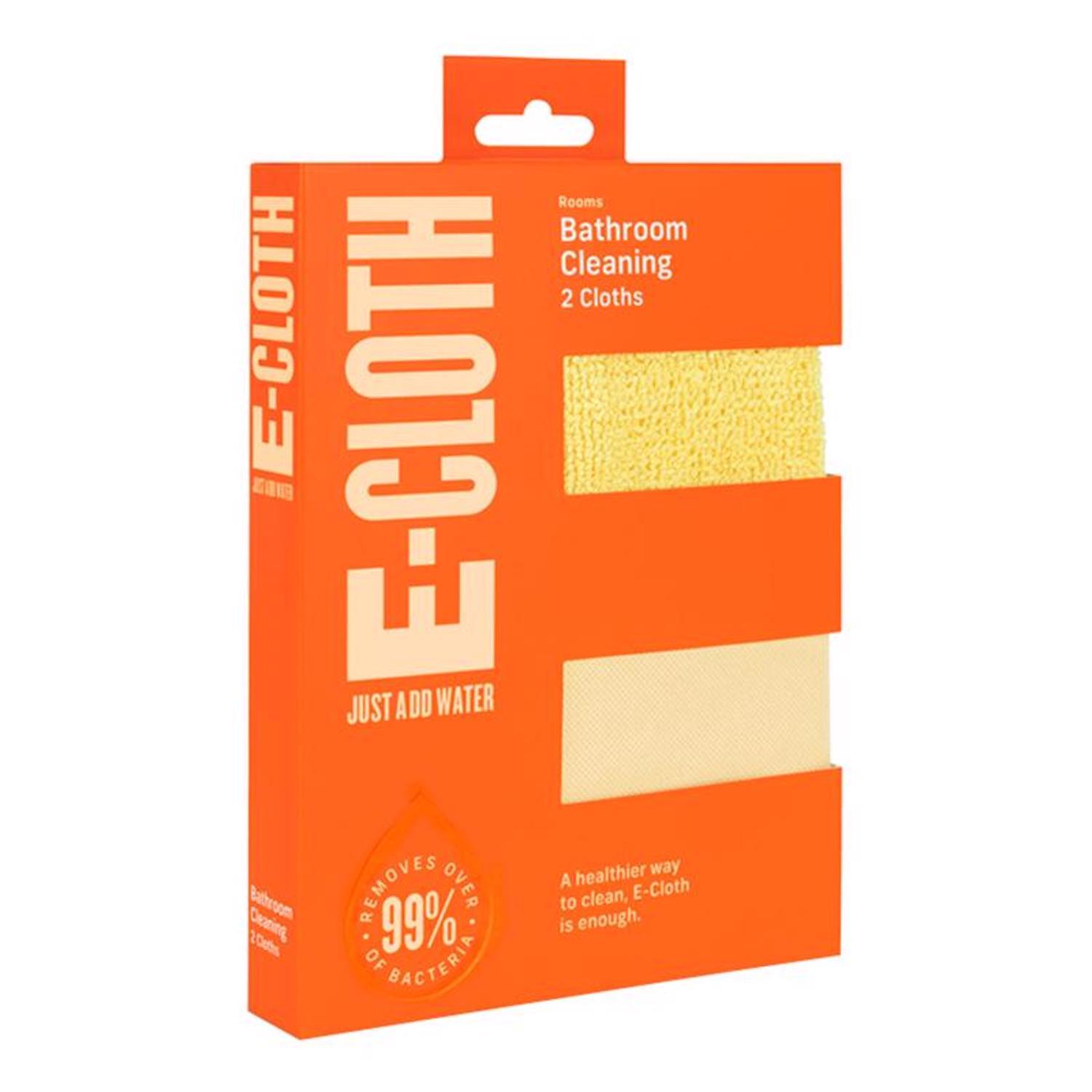 E-Cloth Bathroom Kit Microfiber Cleaning Cloth 2 pk