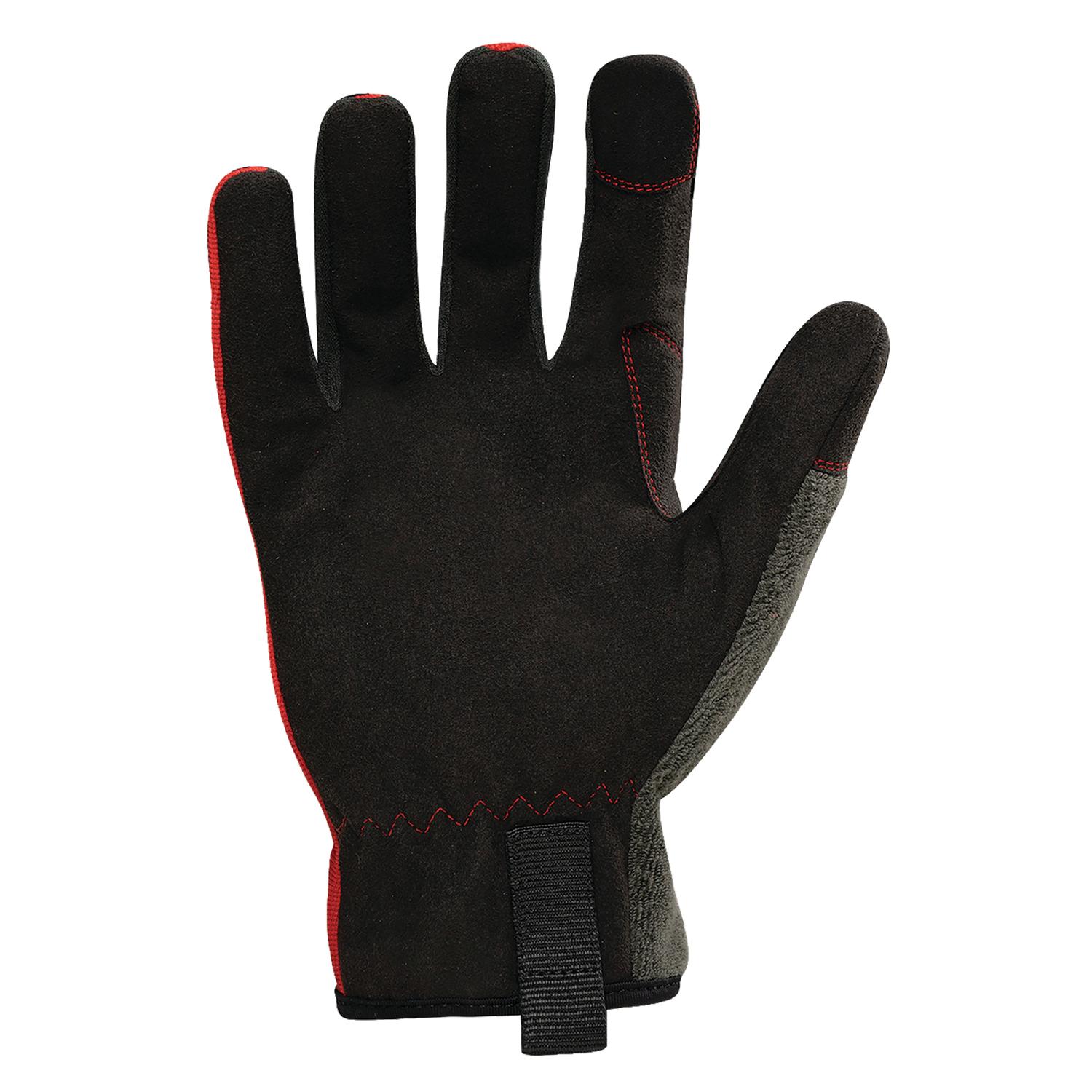Craftsman XL Polyester Black/Red Gloves