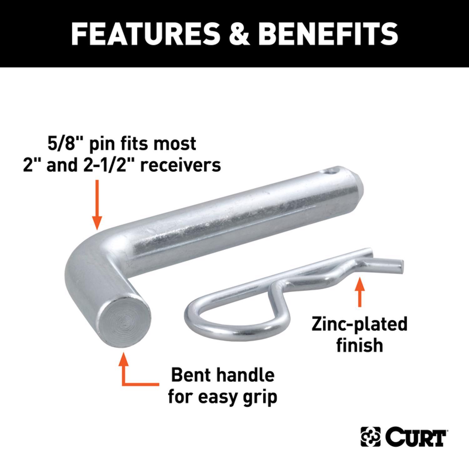 CURT Hitch Pin and Clip