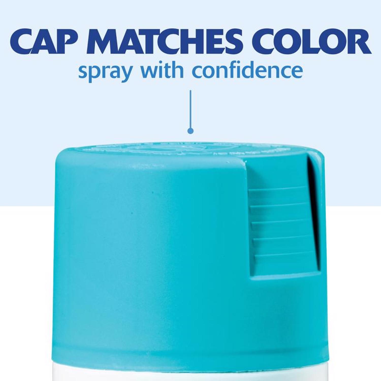 Rust-Oleum Painter's Touch 2X Ultra Cover Satin Seaside Paint+Primer Spray Paint 12 oz