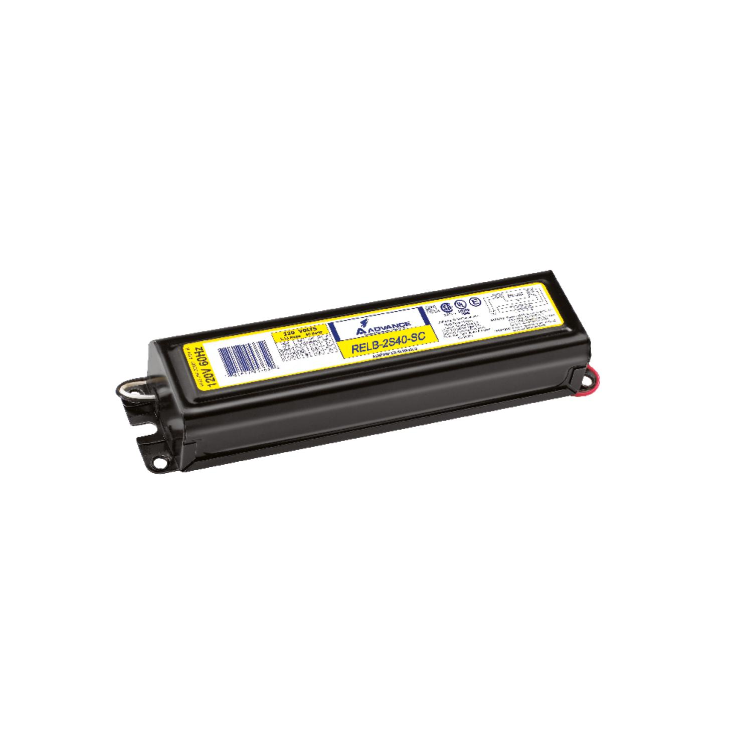 Philips Advance AmbiStar 40 W 120 V 2 lights Fluorescent Ballast For T12