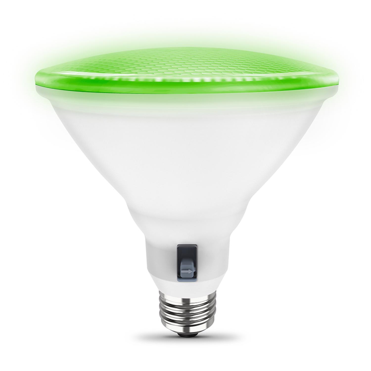 Feit PAR38 E26 (Medium) LED Bulb Color Changing 6 Watt Equivalence 1 pk