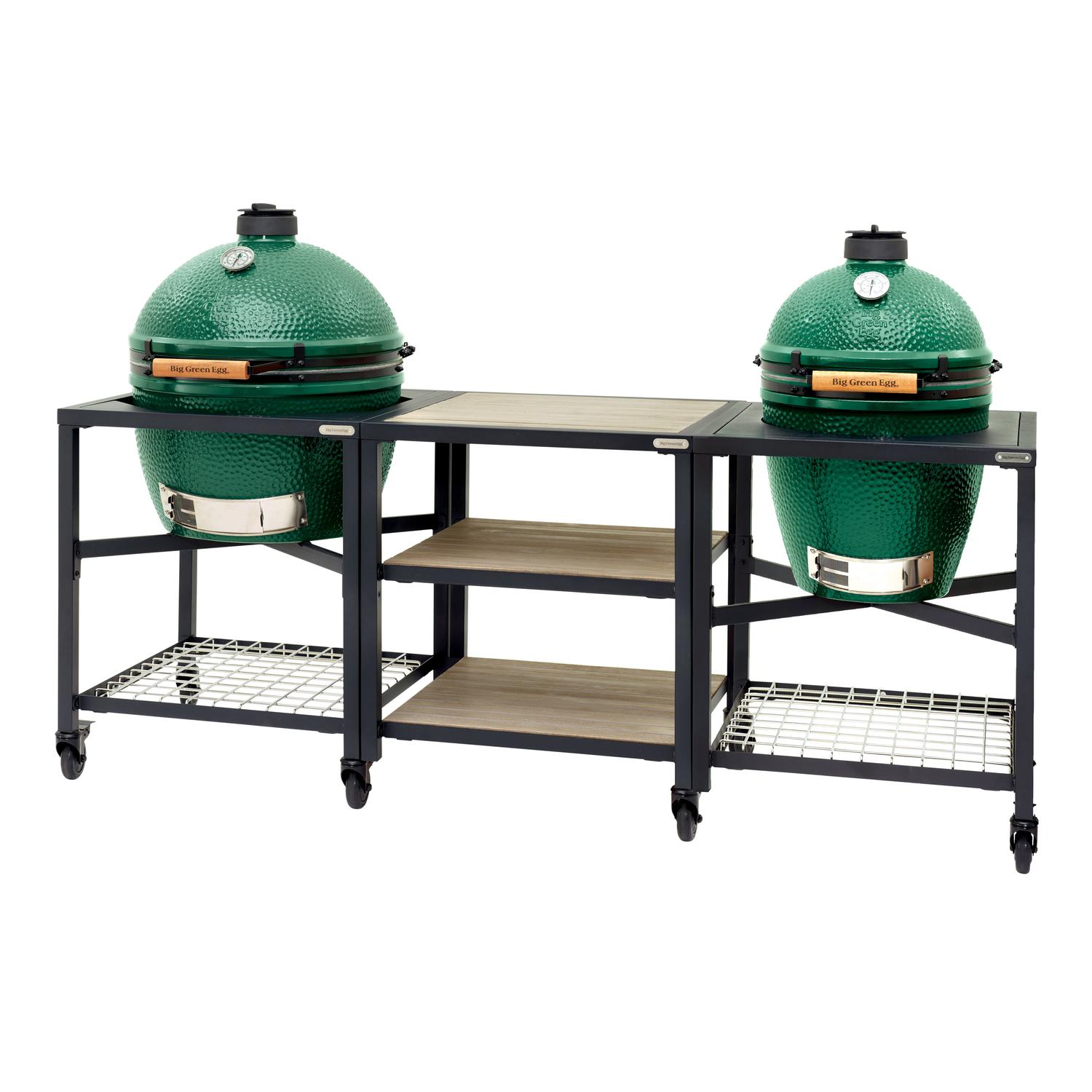Big Green Egg Nest Expansion Frame Aluminum/Steel 30.5 in. H X 30 in. W X 30 in. L