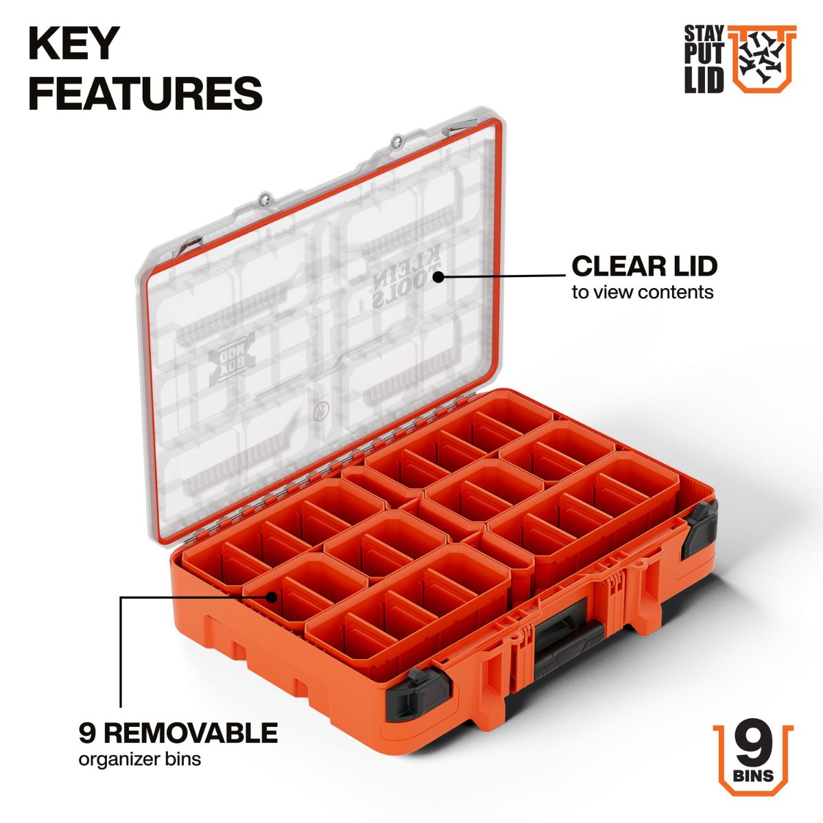 Klein Tools MODbox Component Box, Full Width