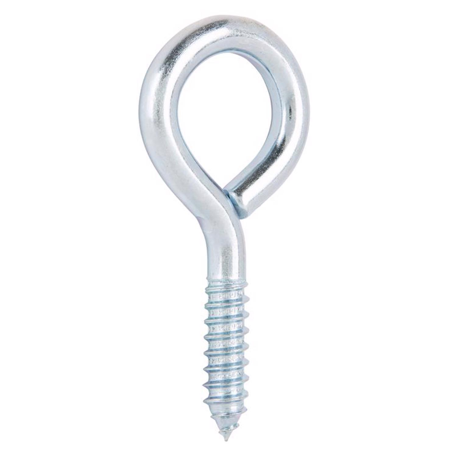 Ace 7/16 in. D X 3-7/8 in. L Zinc-Plated Steel Screw Eye 325 lb. cap. 2 pk