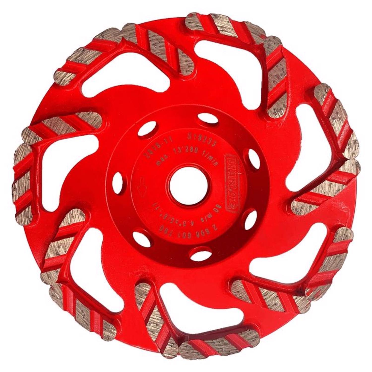 Diablo 4 in. D X 5/8-11 in. Masonry Cup Wheel 1 pk
