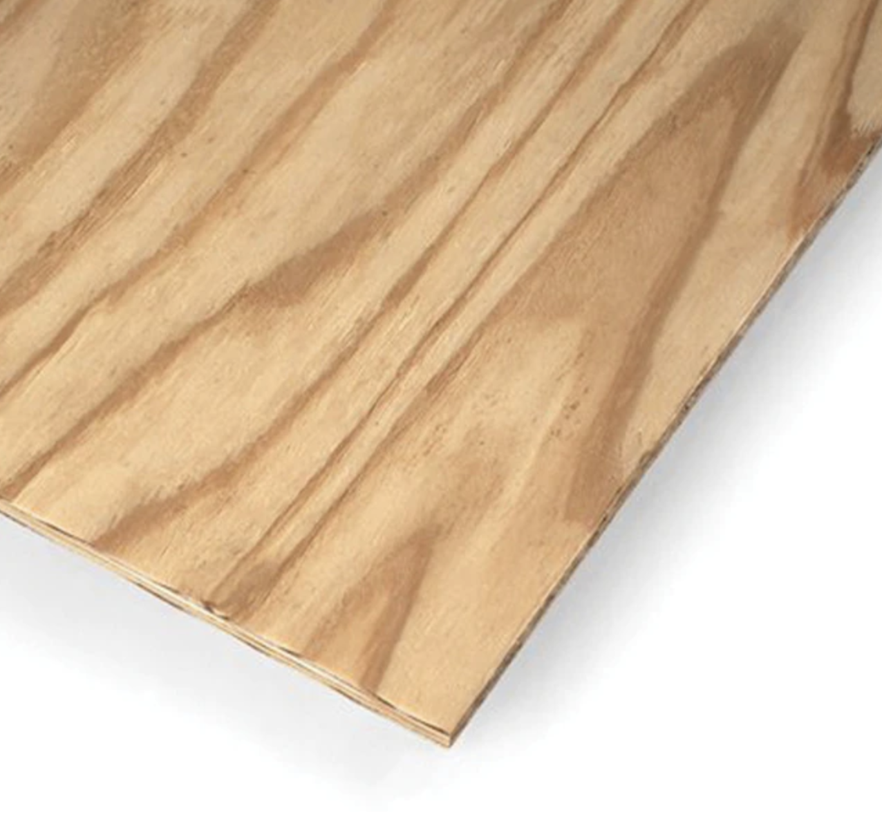 4in. x 4in. 1/4in. Pine Sanded Plywood