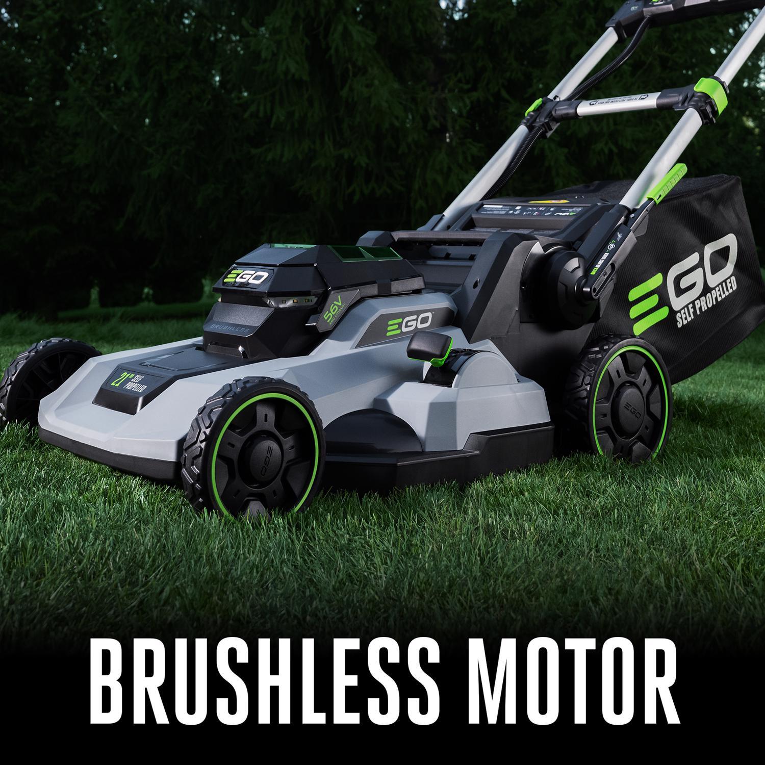 EGO Power+ LM2114SP 21 in. 56 V Battery Self-Propelled Lawn Mower Kit (Battery & Charger) W/ 6.0 AH BATTERY