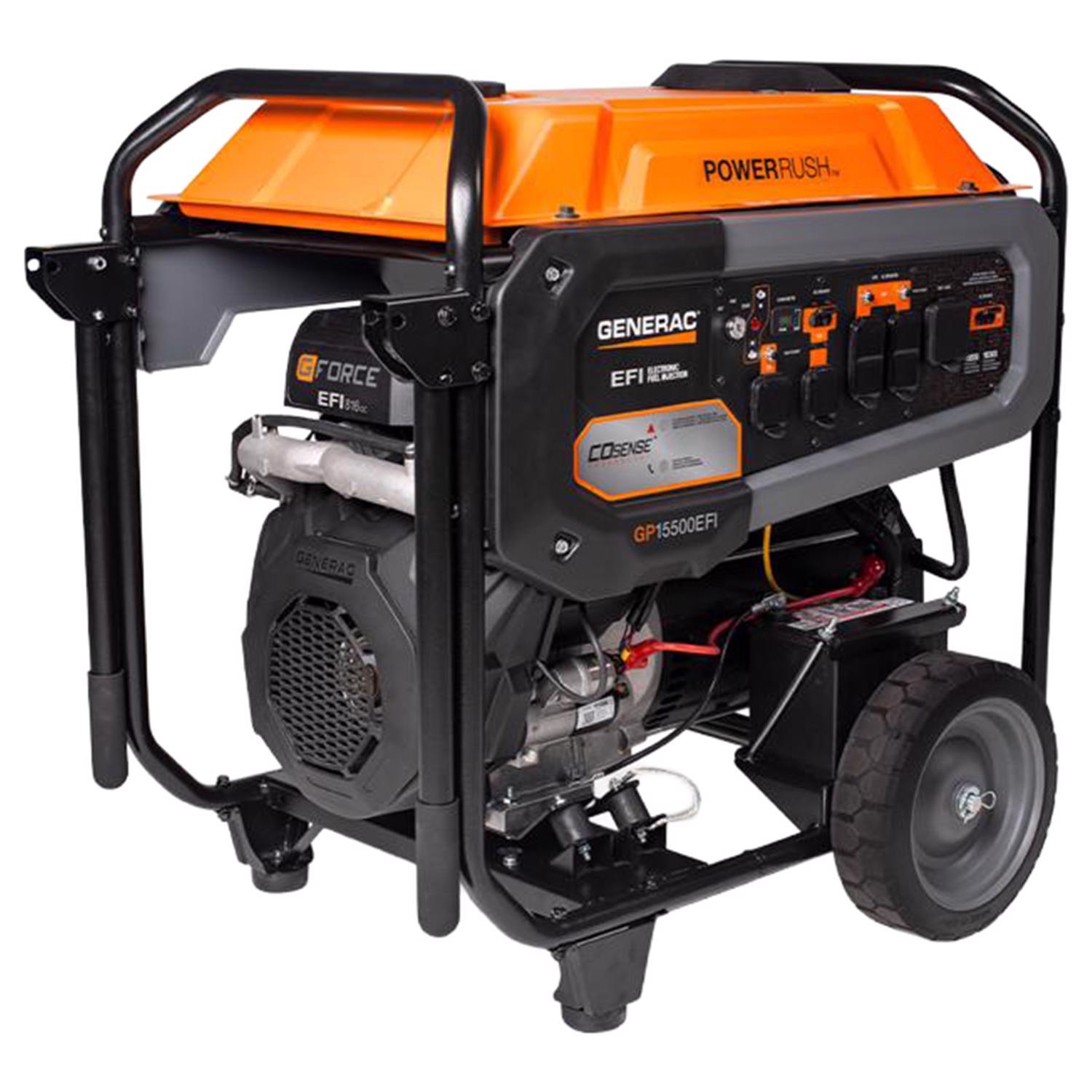 Generac GP Series 15500 W 120 V Battery Portable Portable Generator Kit (Battery & Charger) 15500 W