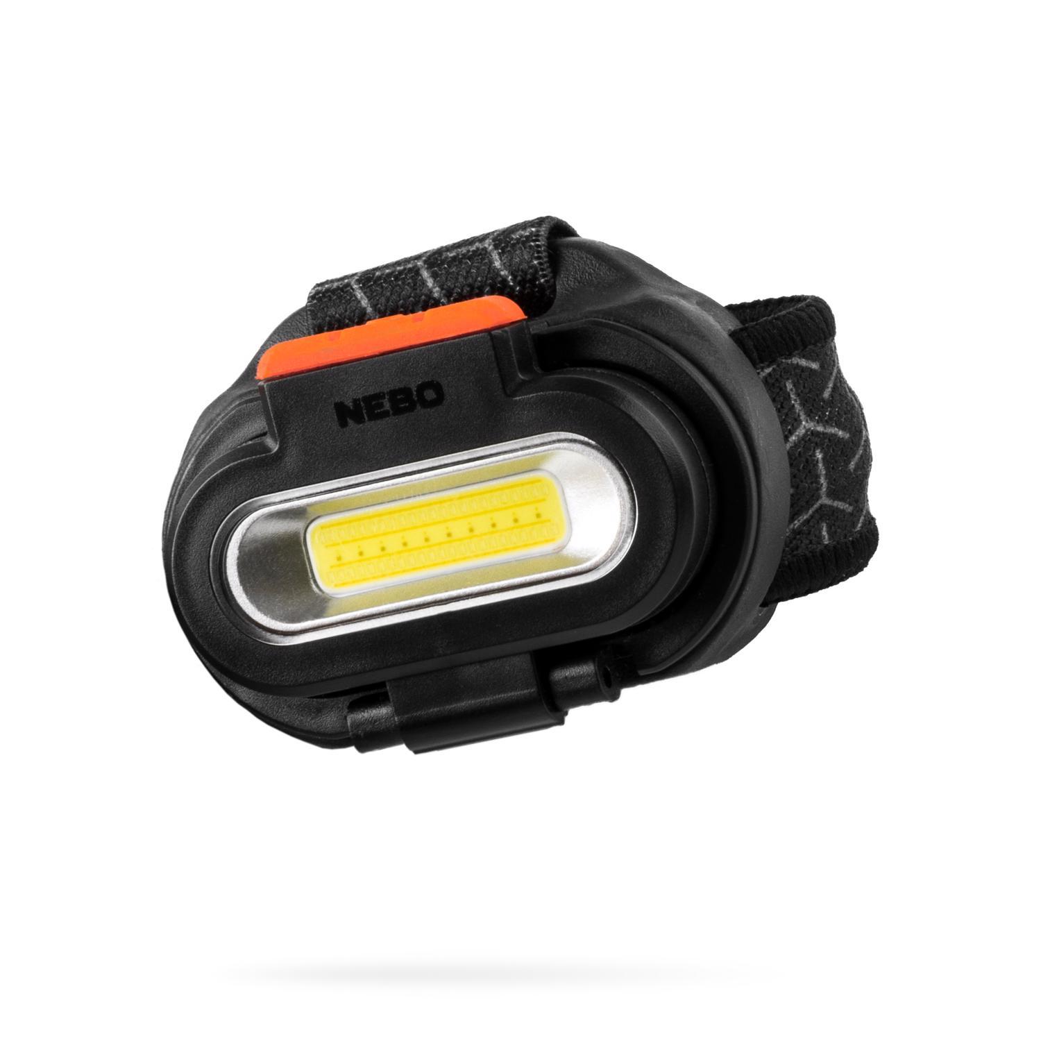 NEBO Einstein 1500 lm Black LED Rechargeable Head Lamp 18650 Battery