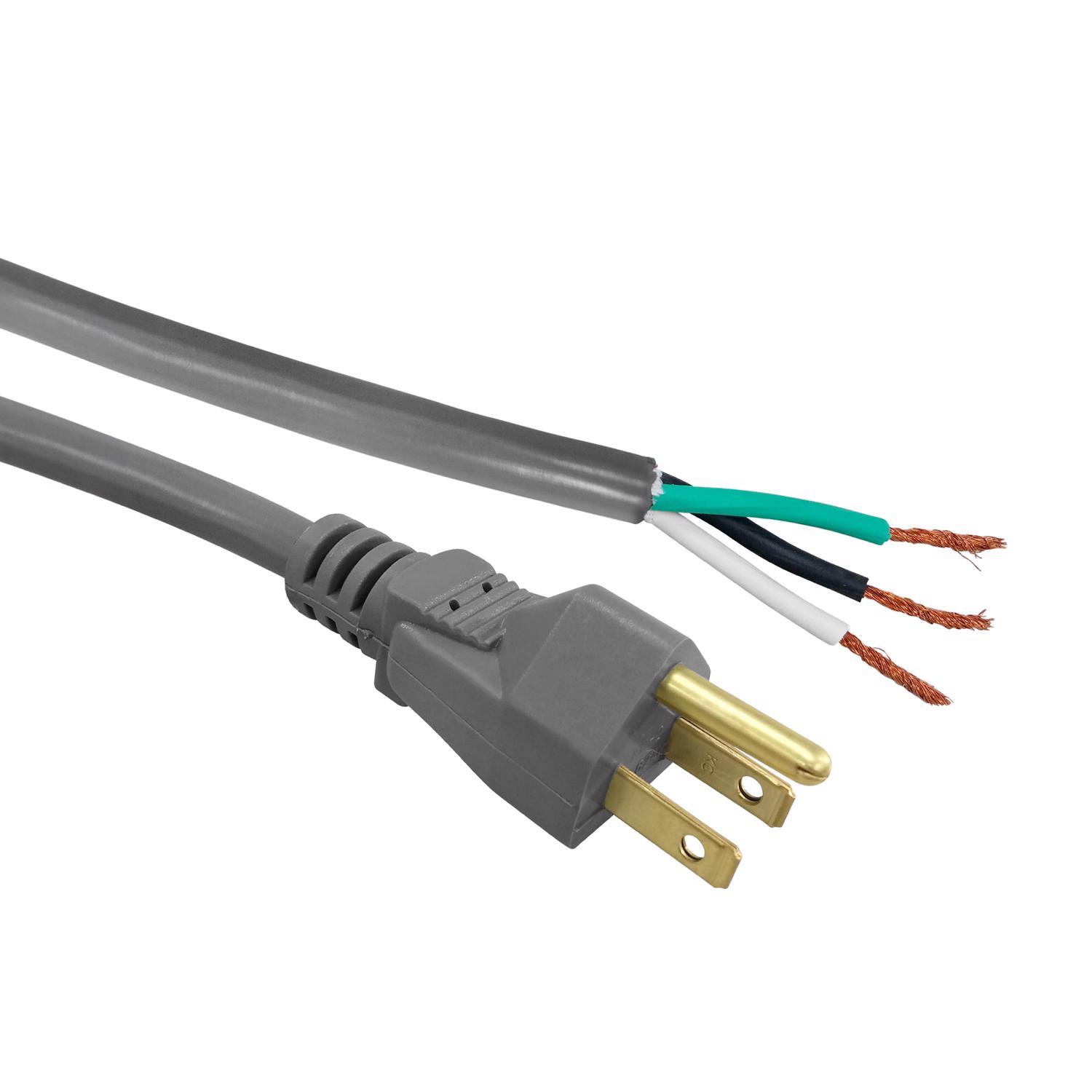 Ace 16/3 SJTW 125 V 8 ft. L Appliance Cord
