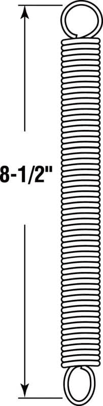 Prime-Line 8-1/2 in. L X 7/8 in. D Extension Spring 1 pk