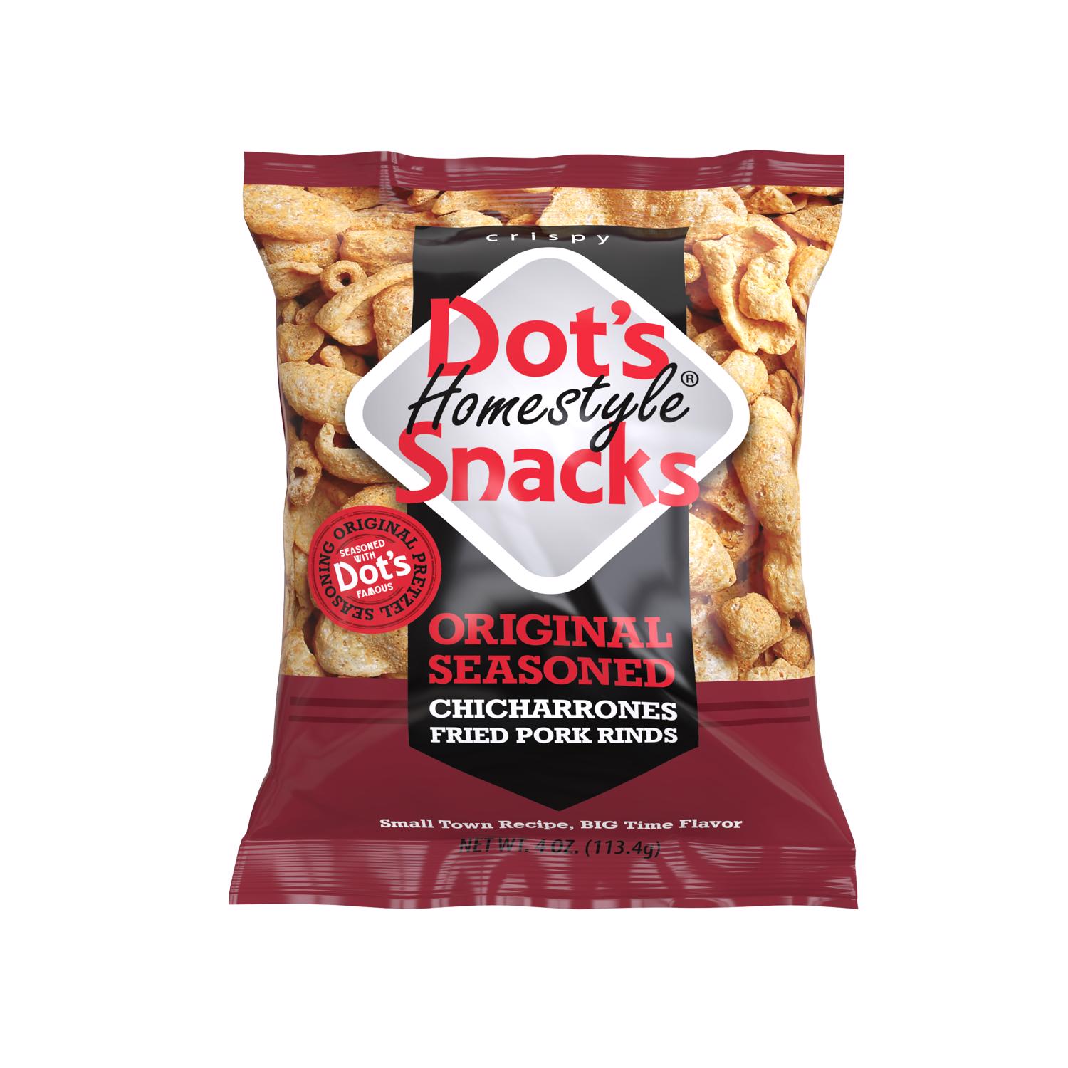 Dot's Homestyle Original Seasoned Pork Strip 4 Bagged