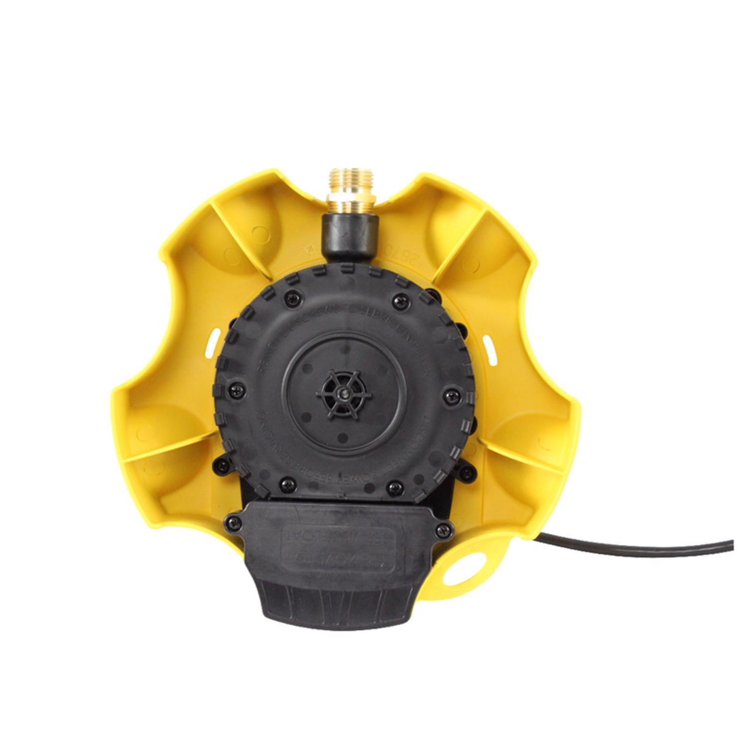 Wayne Bug Auto 1/4 HP 1900 gph Thermoplastic Electronic Switch Bottom AC Submersible Utility Pump