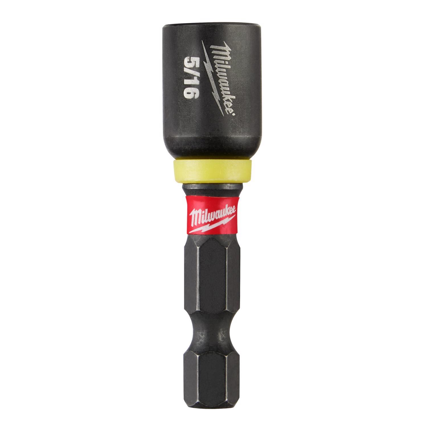 Milwaukee Shockwave 5/16 in. X 1-7/8 in. L Steel Nut Driver 1 pc