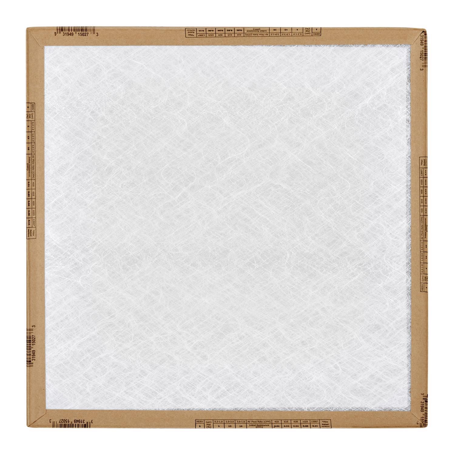 AAF Flanders EZ Flow II 25 in. W X 25 in. H X 1 in. D Fiberglass 1 MERV Air Filter 1 pk