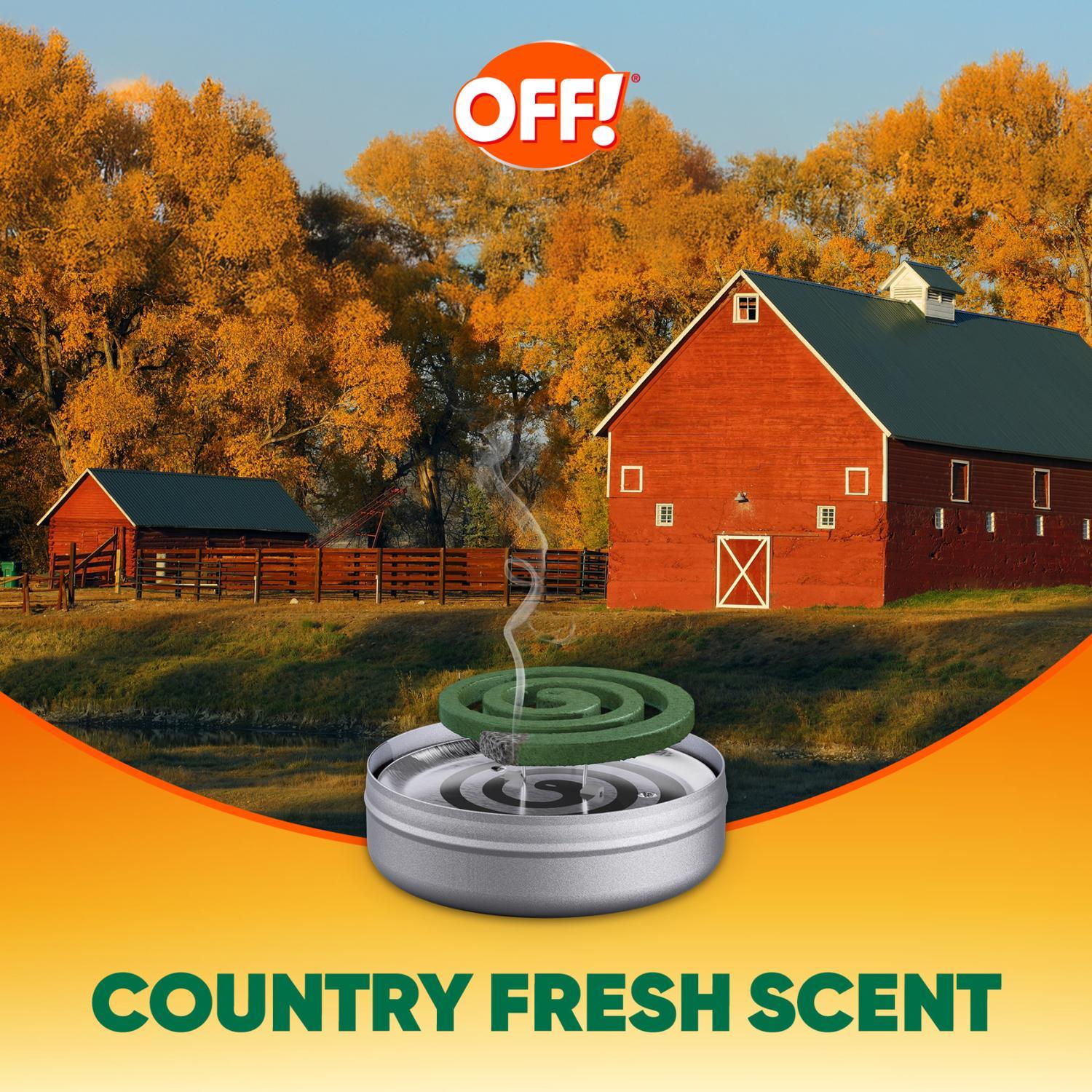 OFF! Insect Repellent Coil For Mosquitoes 1.06 oz