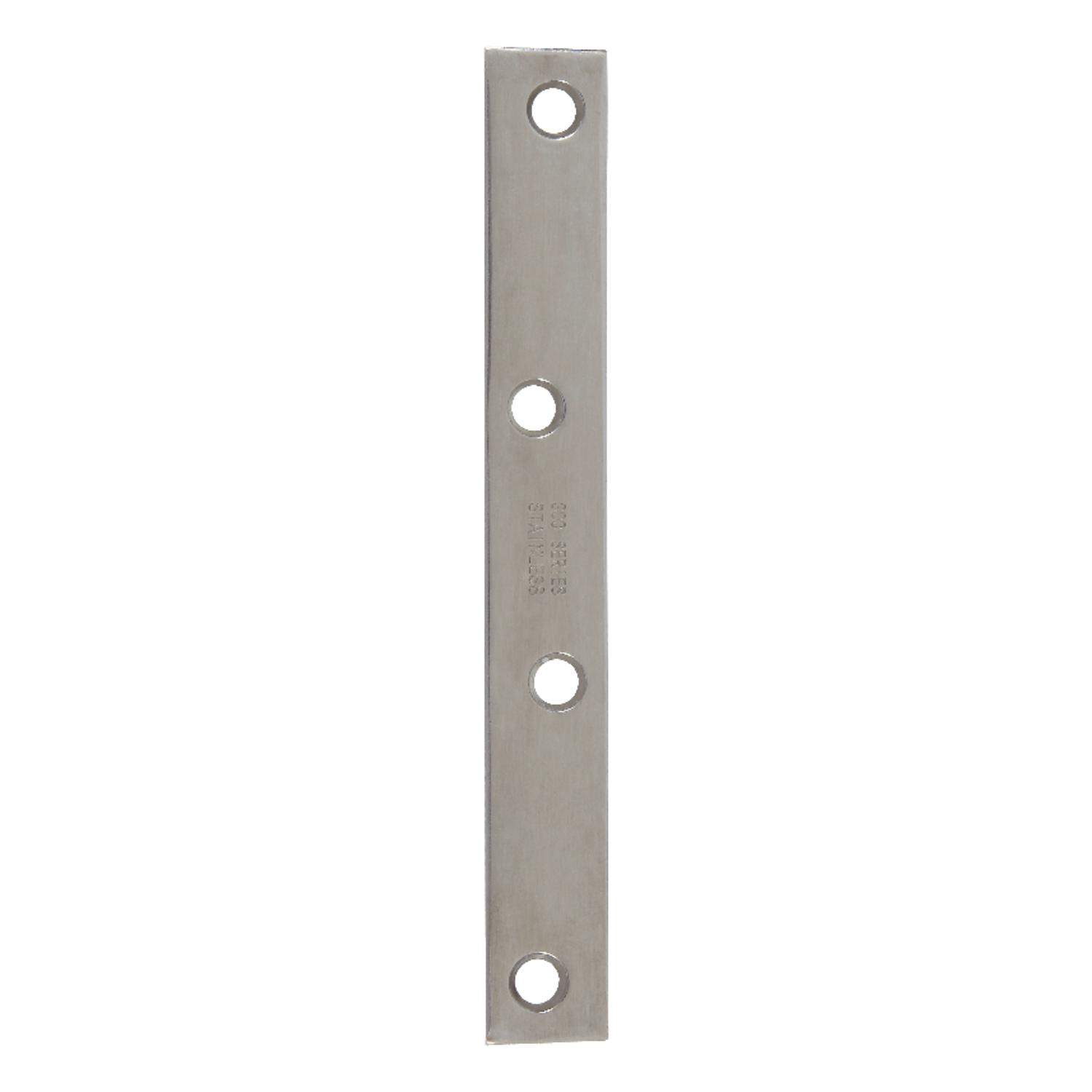 Ace 6 in. H X 0.75 in. W X.131 in. L Stainless Steel Mending Brace
