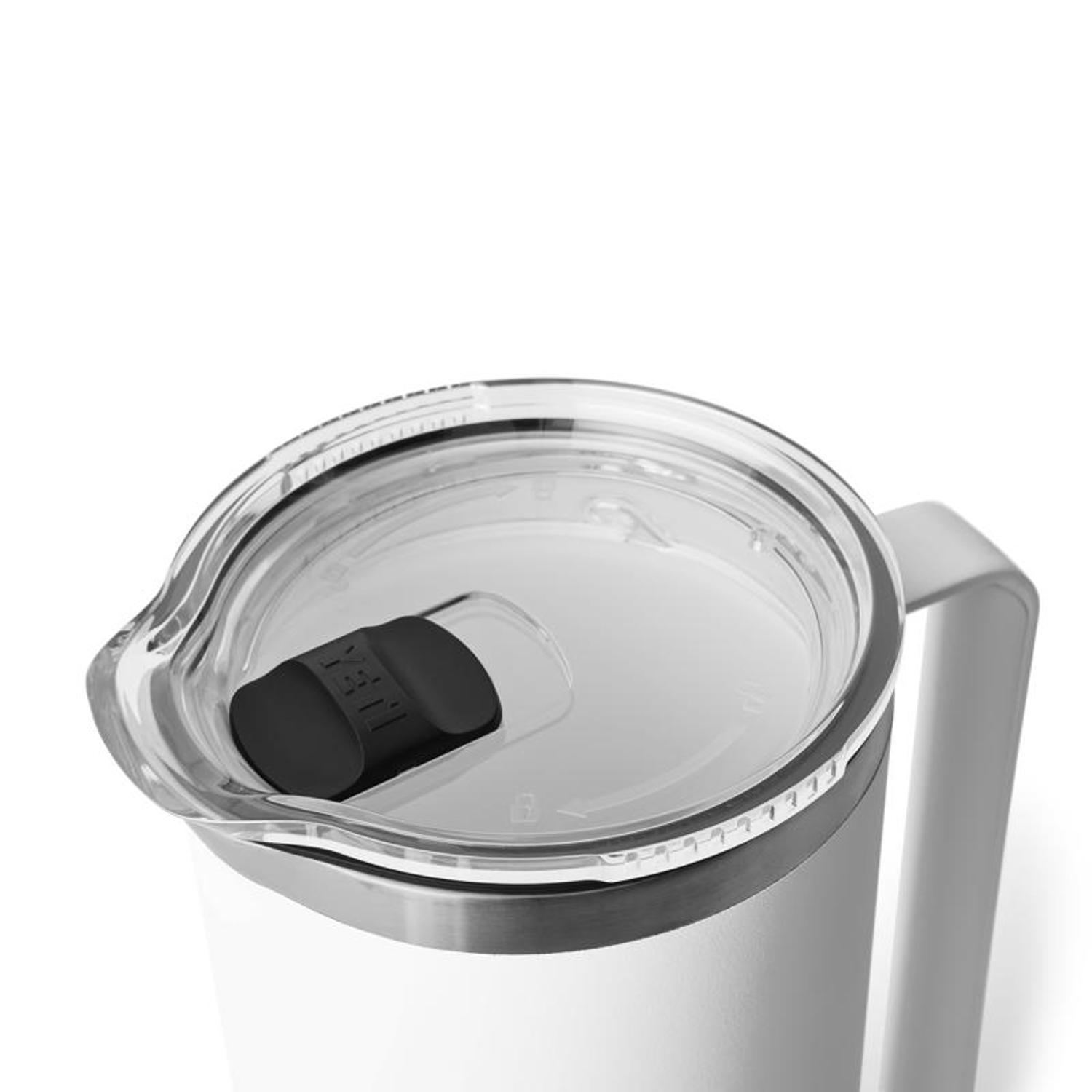 YETI Rambler 64 oz White Pitcher Stainless Steel