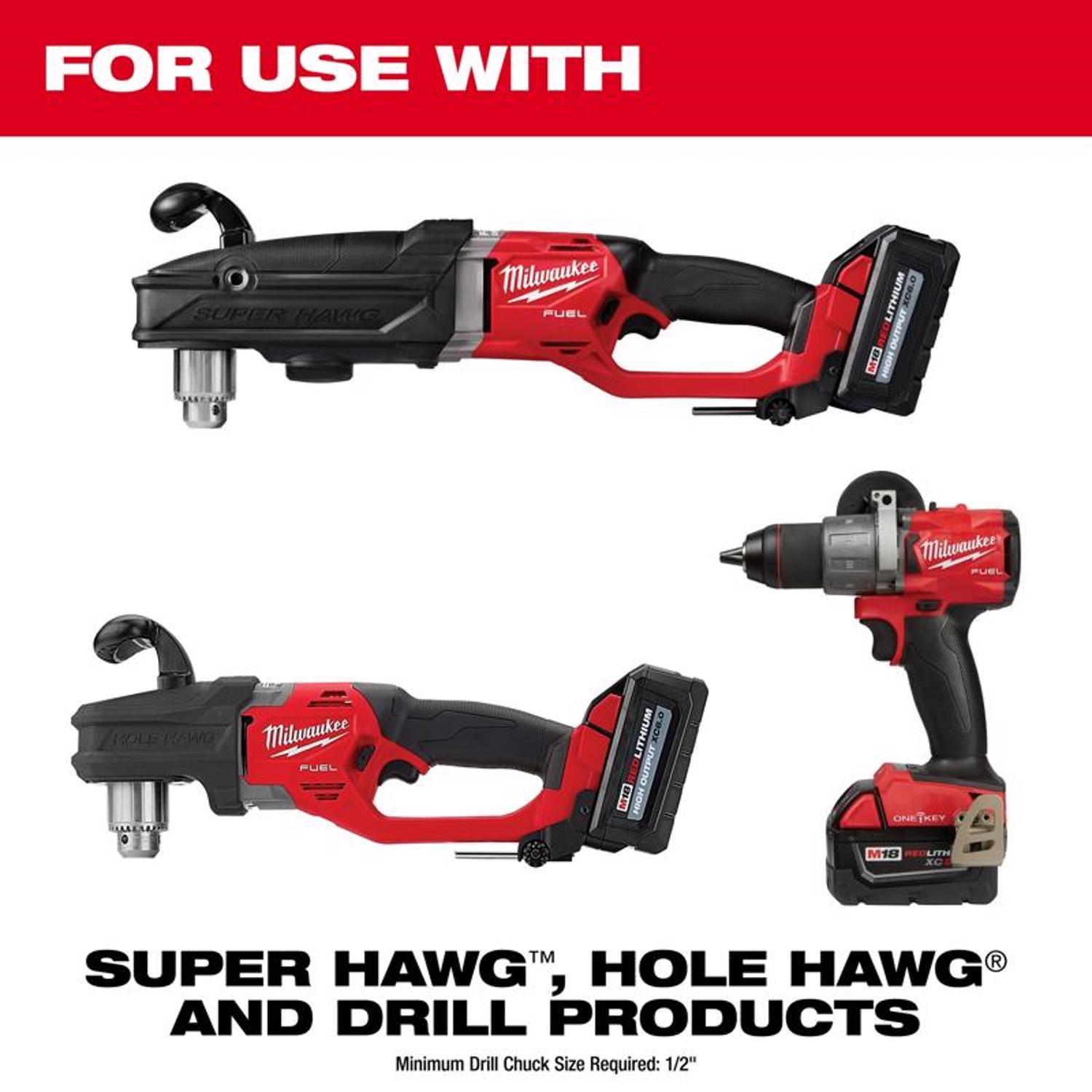 Milwaukee Big Hawg 2-9/16 in. Carbide Tipped 2-7/16 in. L Hole Saw