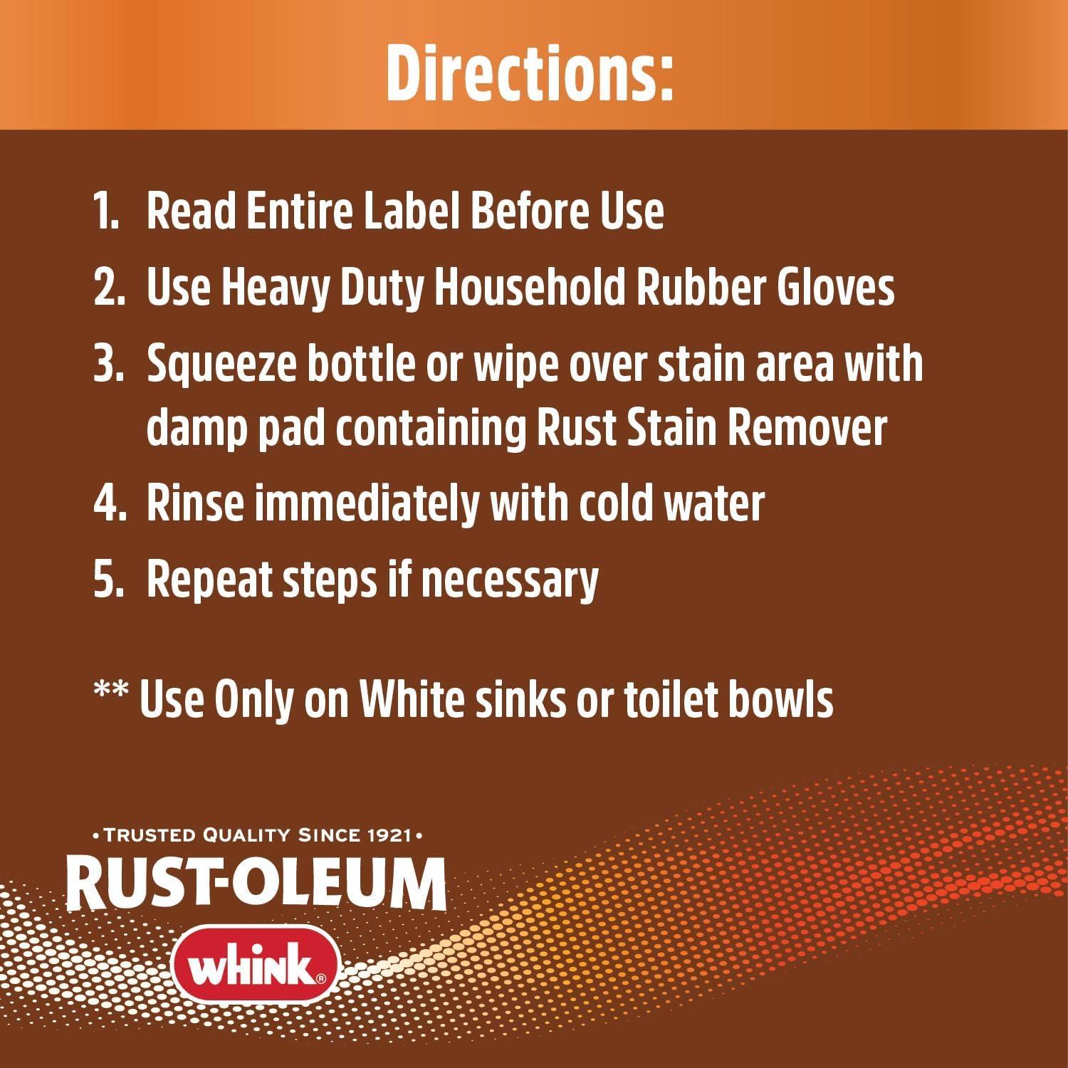 Whink No Scent Rust Stain Remover 32 oz Liquid