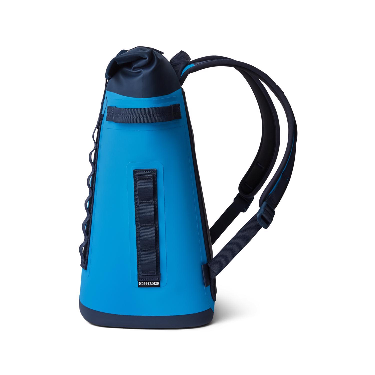YETI Hopper M20 Big Wave Blue 20 qt Backpack Cooler