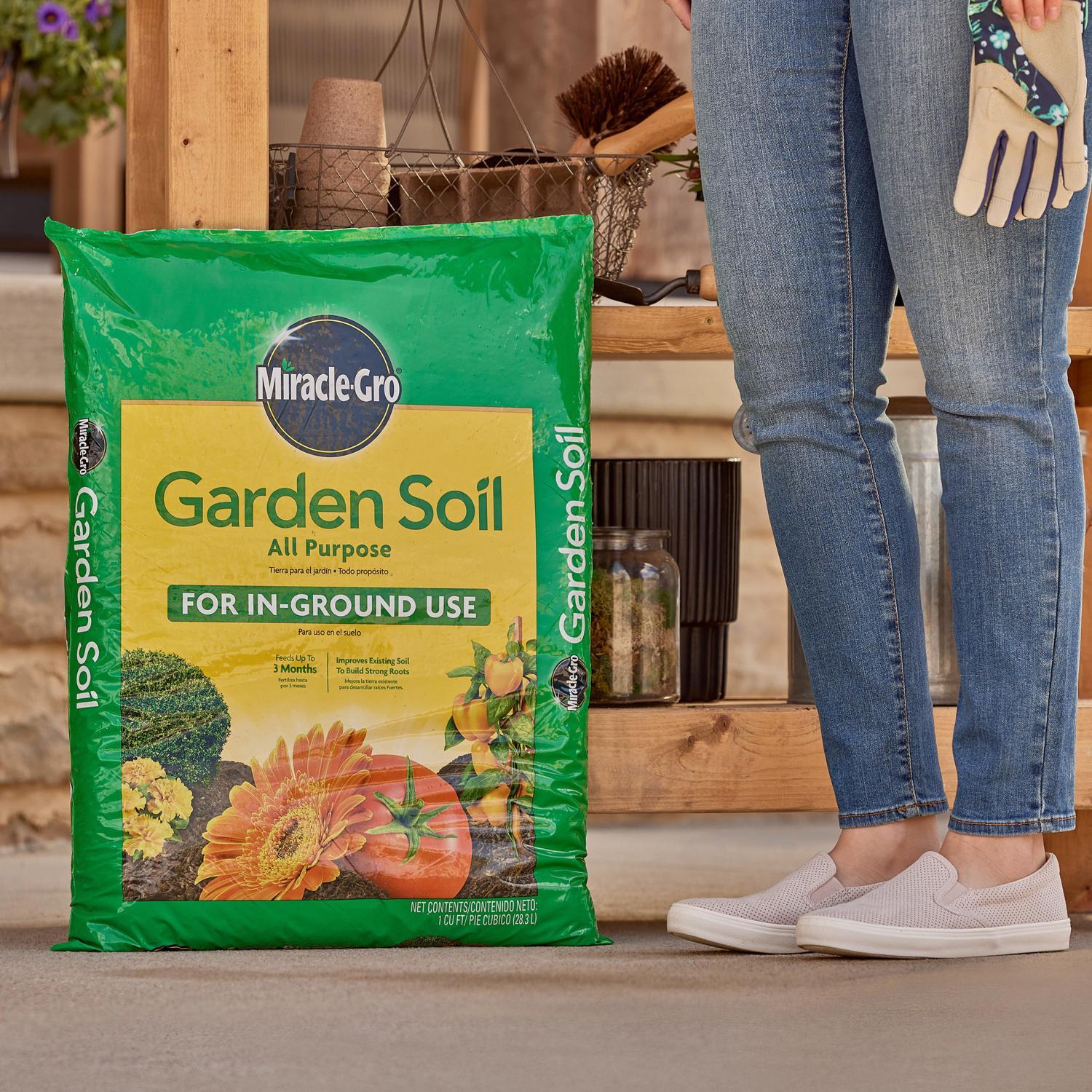 Miracle-Gro Garden All Purpose In-Ground Soil 1 cu ft