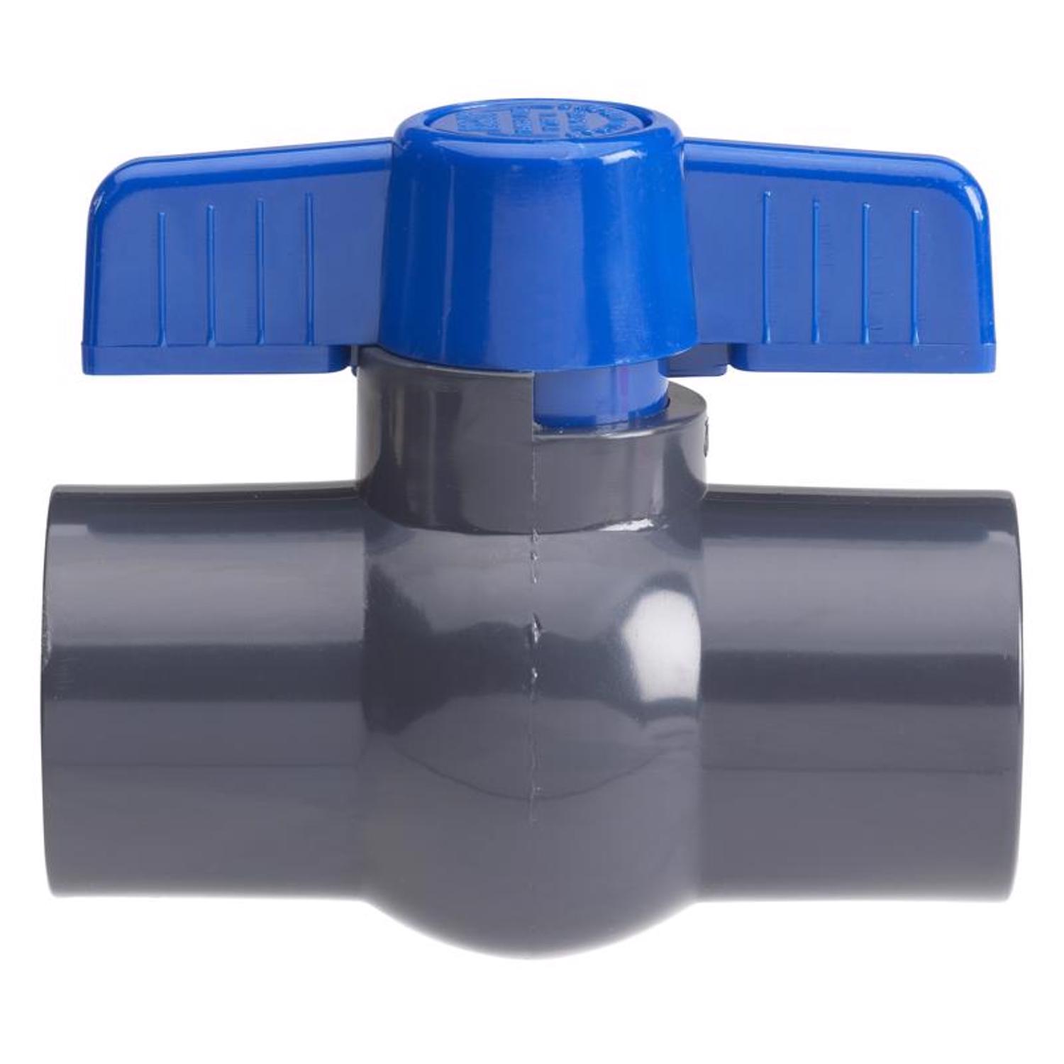 Homewerks 1 in. PVC FIP Ball Valve Full Port T-Handle
