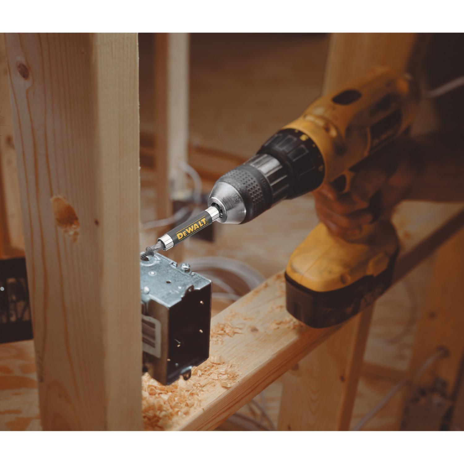 DEWALT Hex 3 in. L Drive Guide Heat-Treated Steel 1 pc