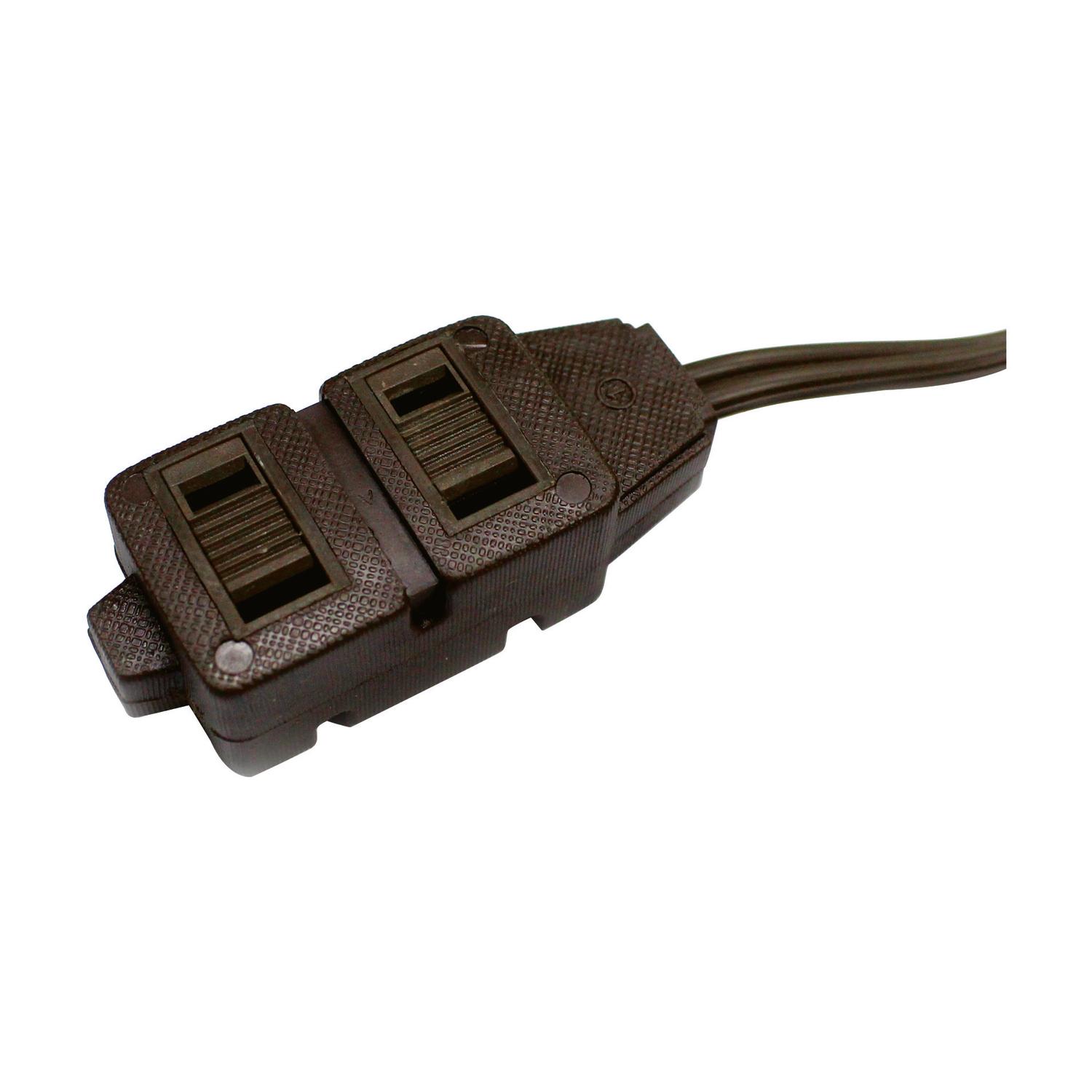 Ace Indoor 6 ft. L Brown Extension Cord 16/2 SPT-2