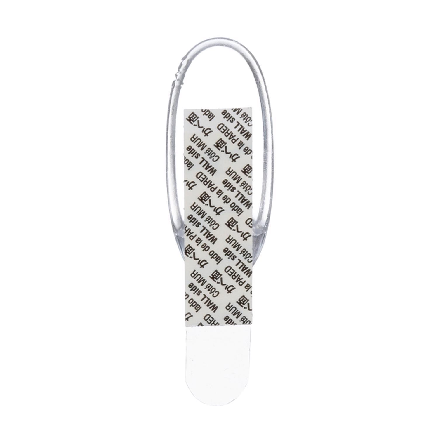 3M Command Medium Plastic Hook 1.625 in. L 2 pk