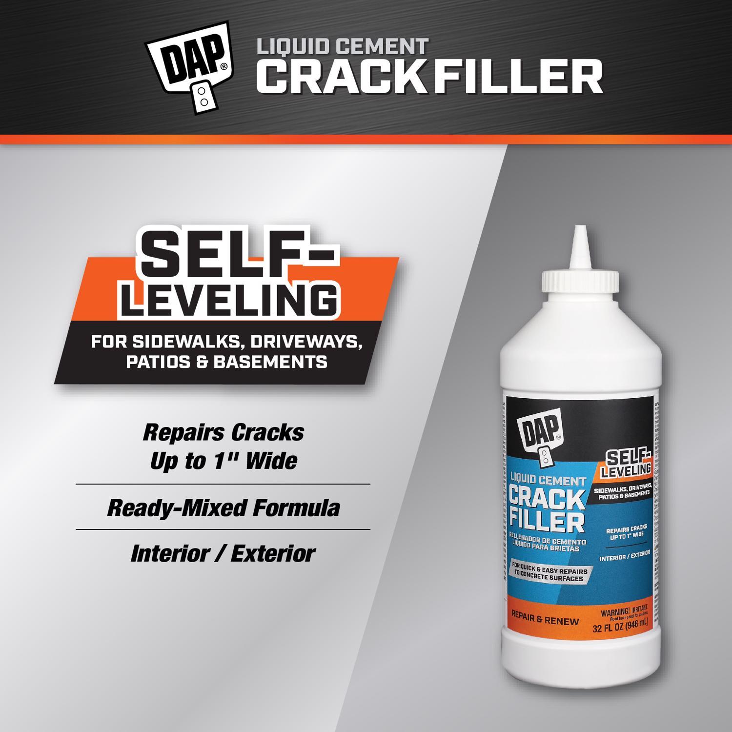 DAP Cement Crack Filler 1 qt Gray
