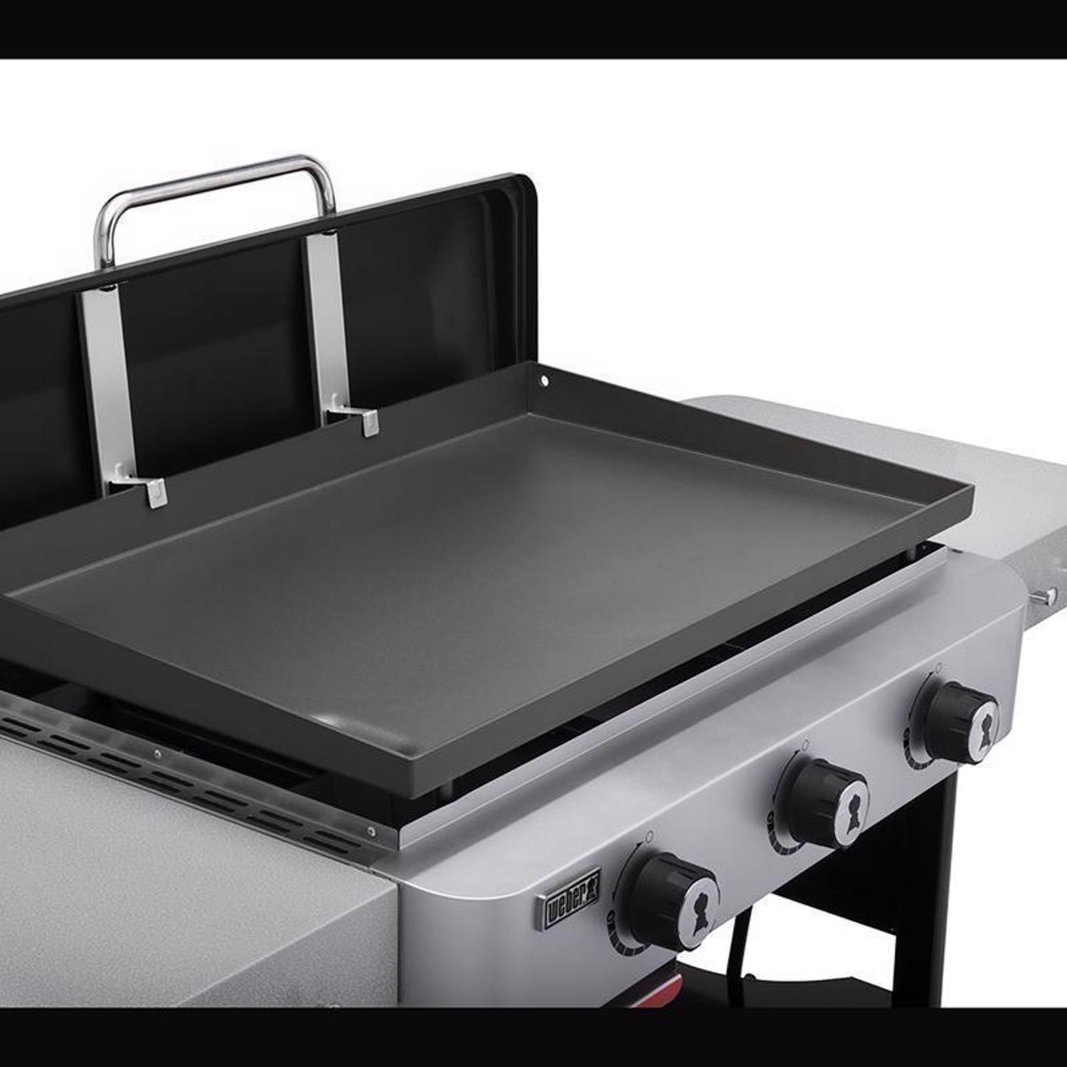 Weber 3 Burner Liquid Propane Outdoor Griddle Black