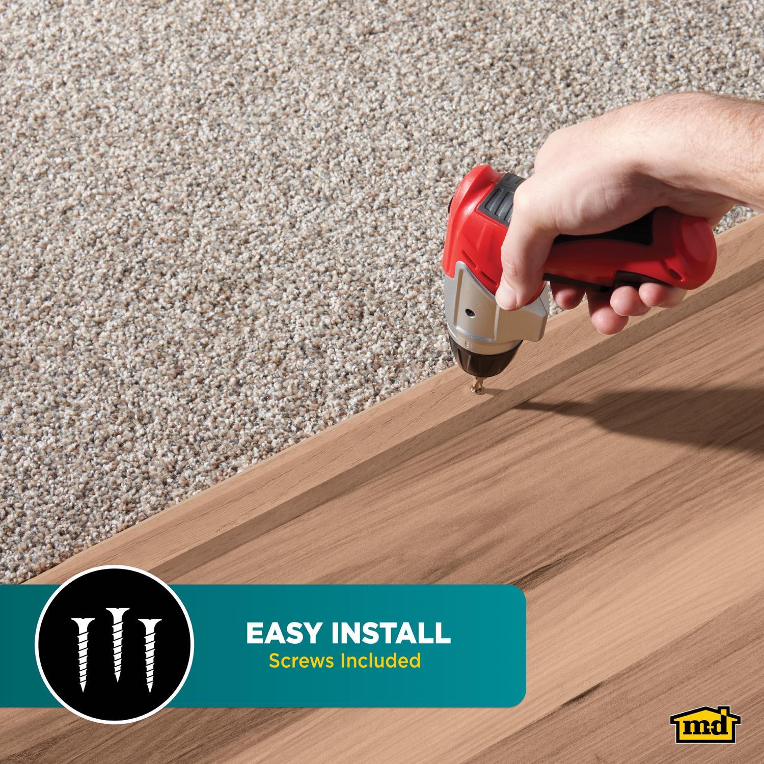 M-D Building Products 0.75 in. H X 1.44 in. W X 36 in. L Unfinished Hardwood Carpet Trim