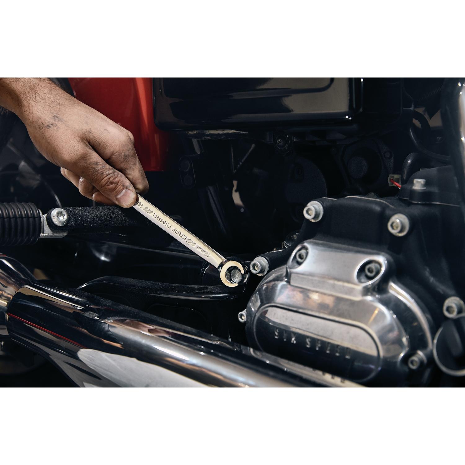 Craftsman 15 mm X 15 mm 12 Point Metric Combination Wrench 7.8 in. L 1 pc