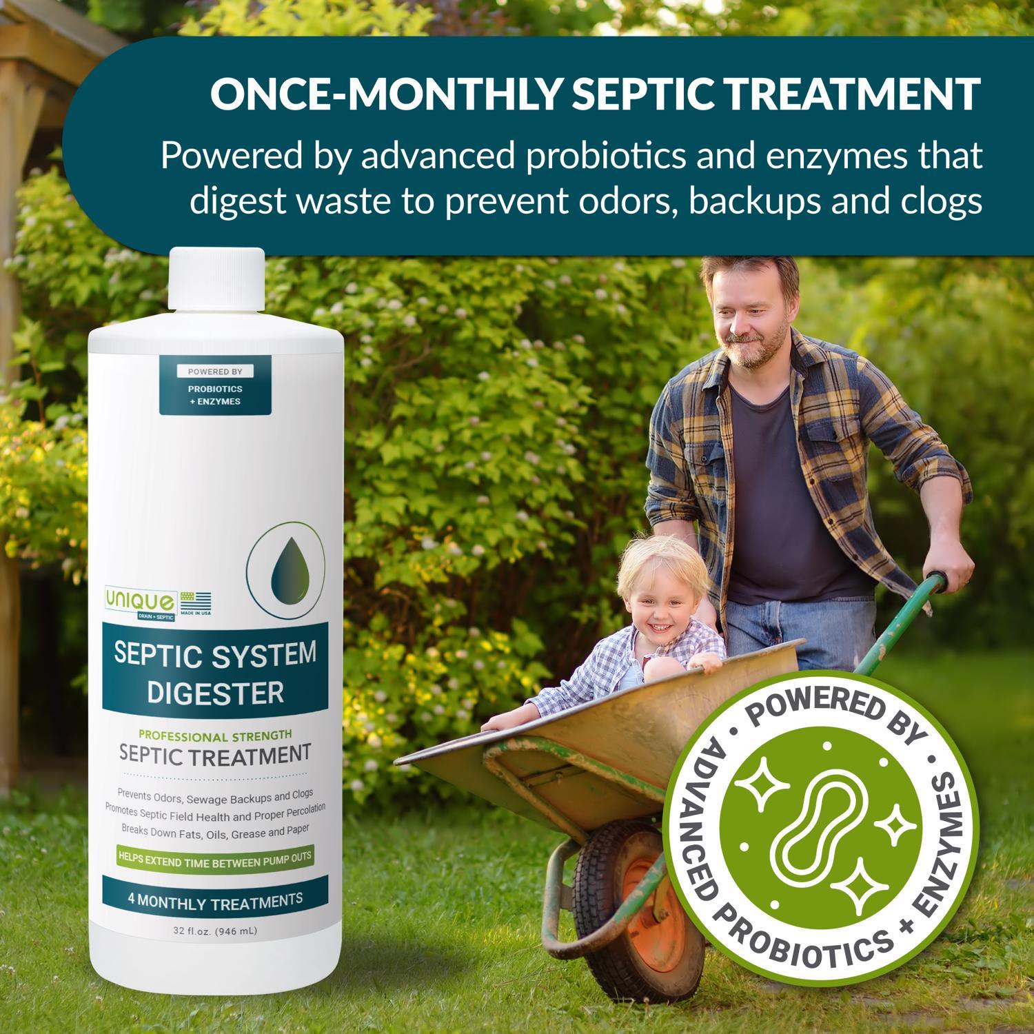 Unique Liquid Septic System Digester 1 qt