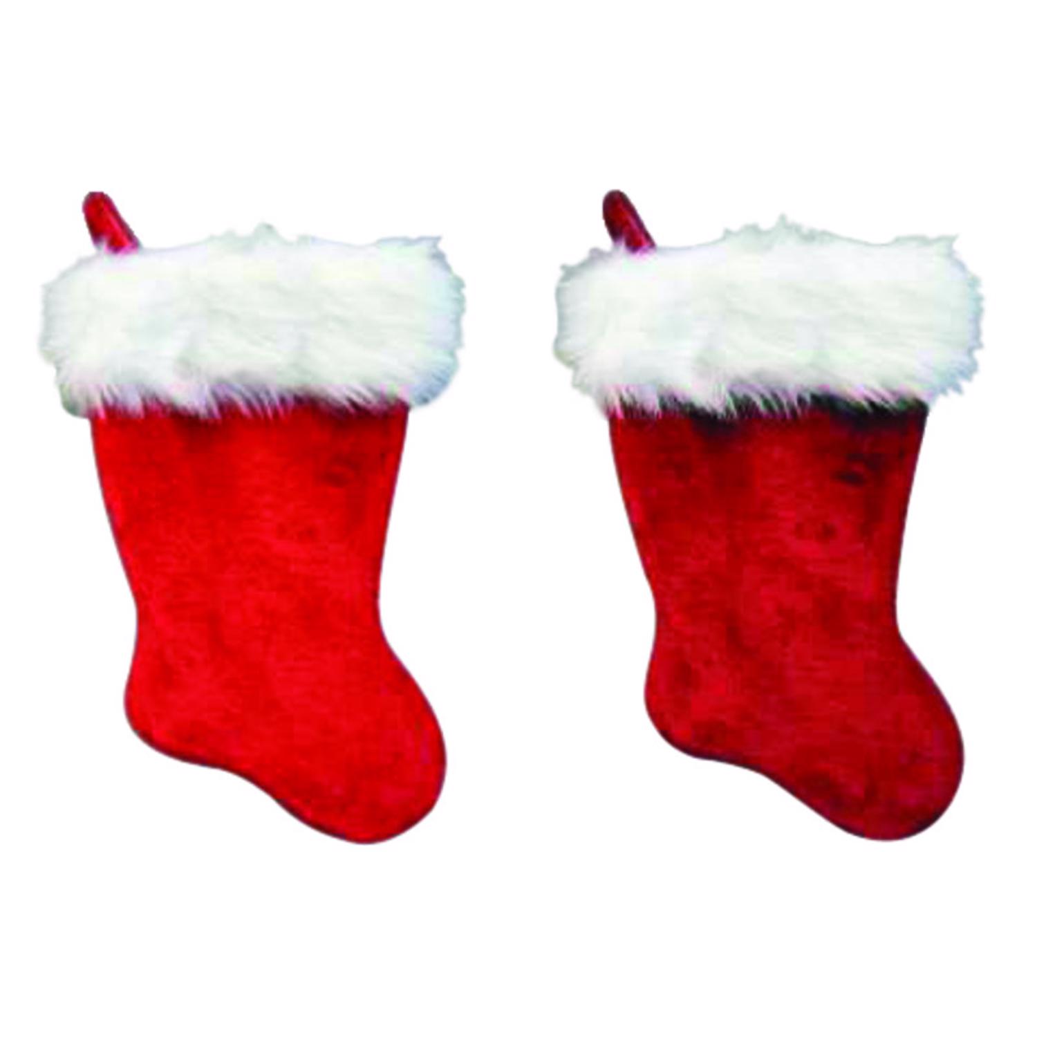 Dyno Red/White Indoor Christmas Decor 20 in.
