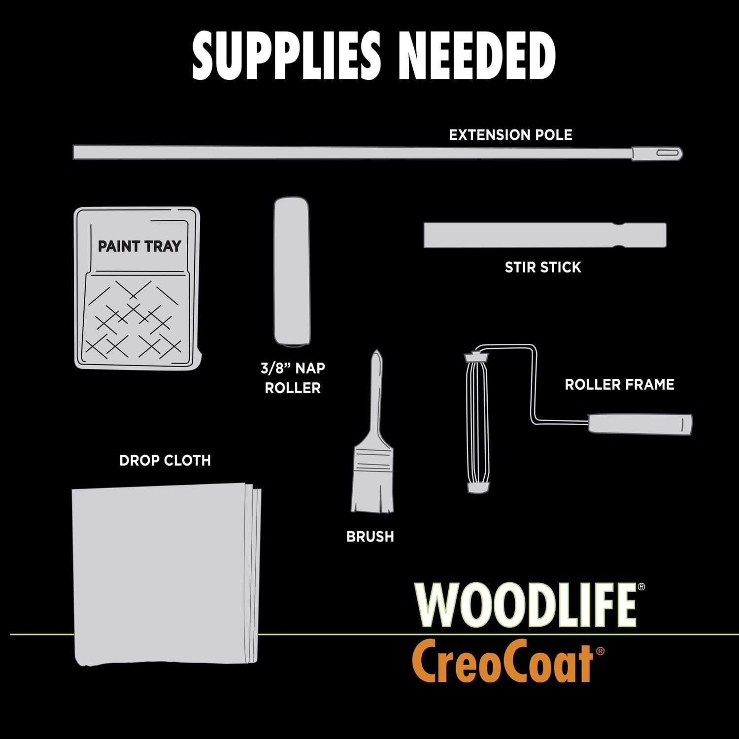 Wolman Woodlife Black Semi-Transparent Water-Based Wood Preservative 1 gal
