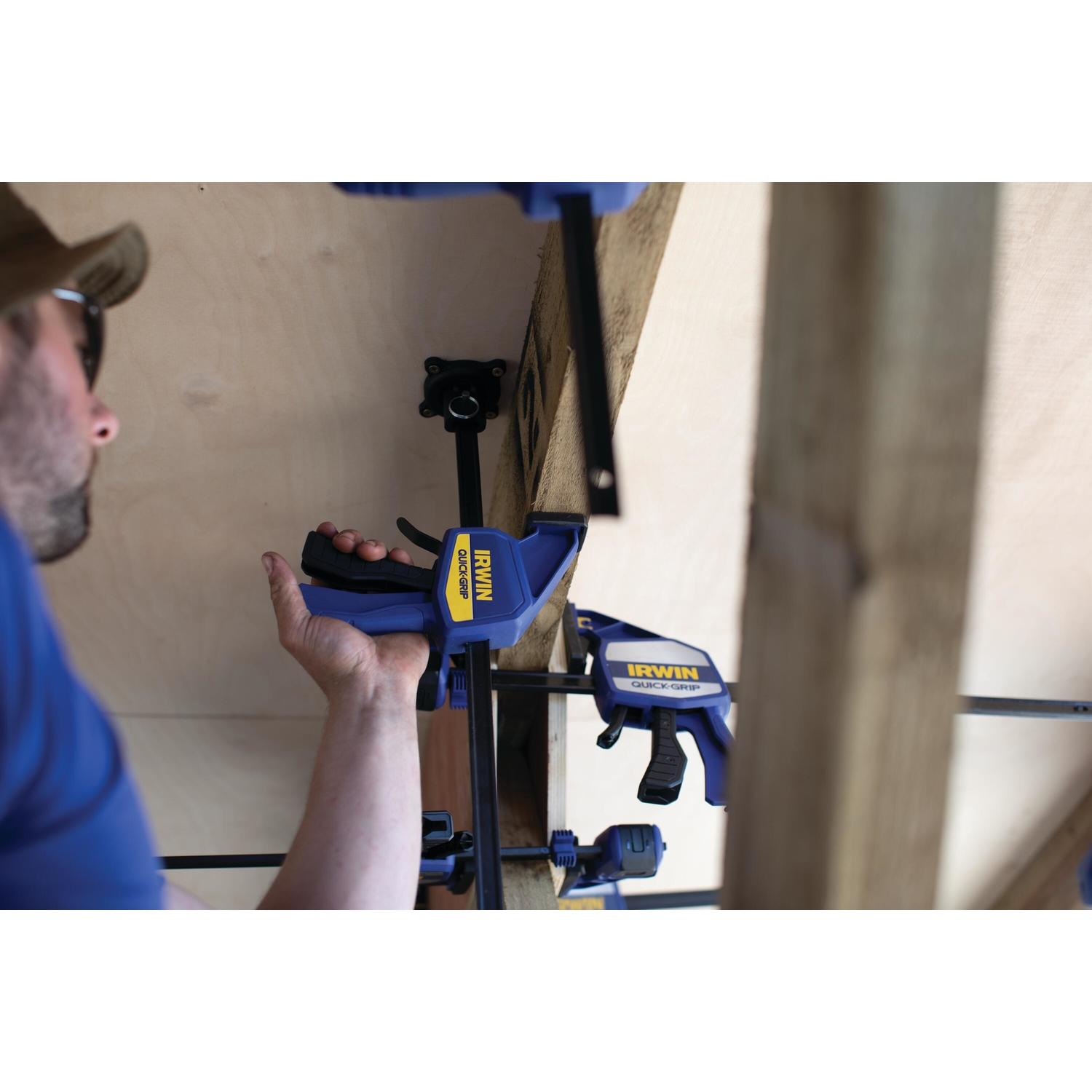 Irwin Quick-Grip 36 in. X 3-1/2 in. D Bar Clamp 300 lb