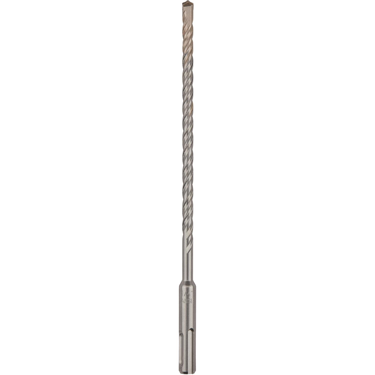 DEWALT 1/4 in. X 8-1/2 in. L Carbide Tipped Drill Bit SDS-Plus Shank 1 pc