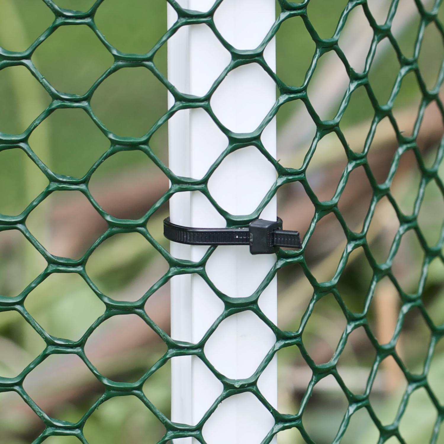 Tenax 3 ft. H X 25 ft. L Polyethylene Poultry Fence