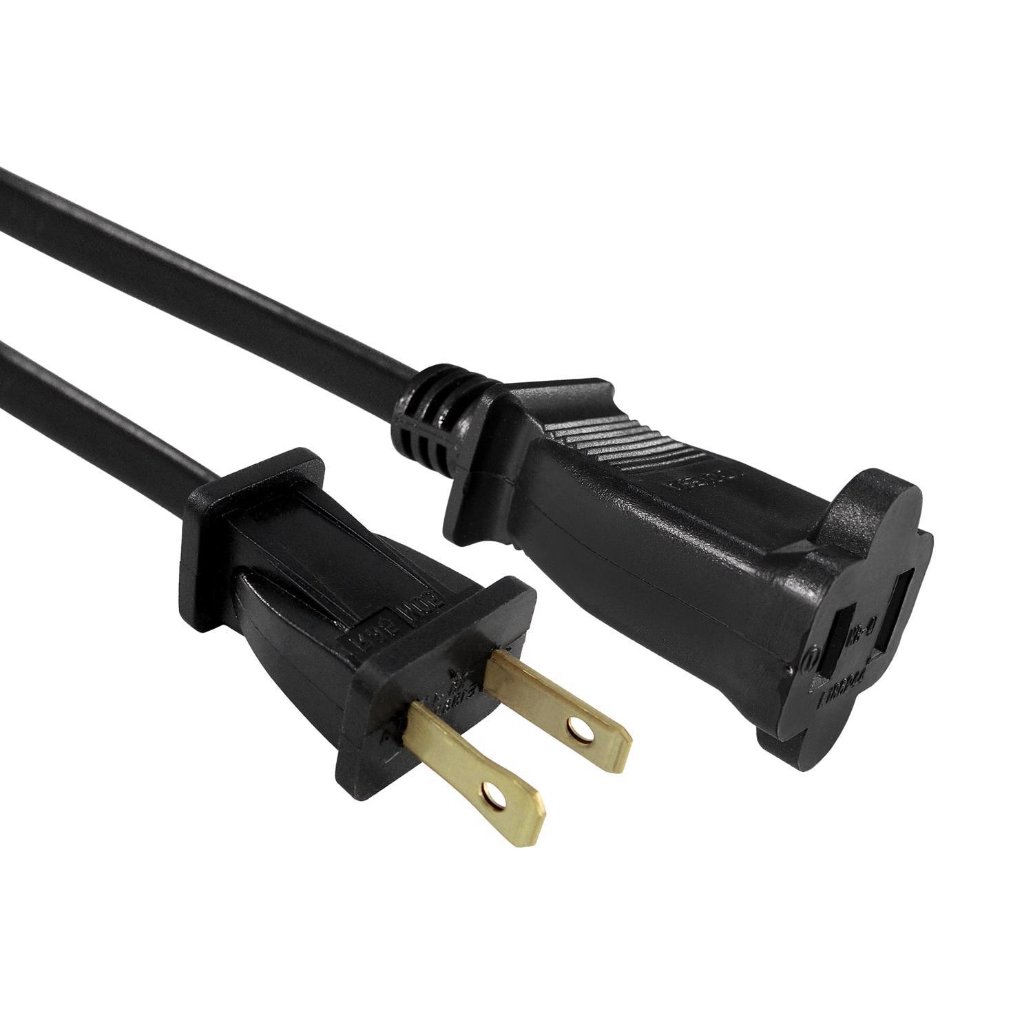 Ace Indoor 15 ft. L Black Extension Cord 16/2 SJO